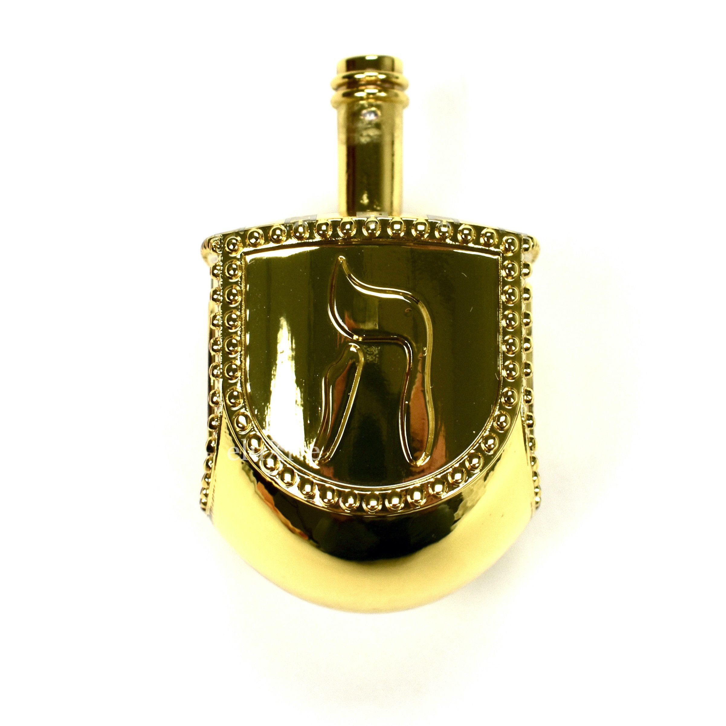 Kith Kith Gold Metal Logo Engraved Hanukkah Dreidel FW22 DS Size ONE SIZE - 5 Thumbnail