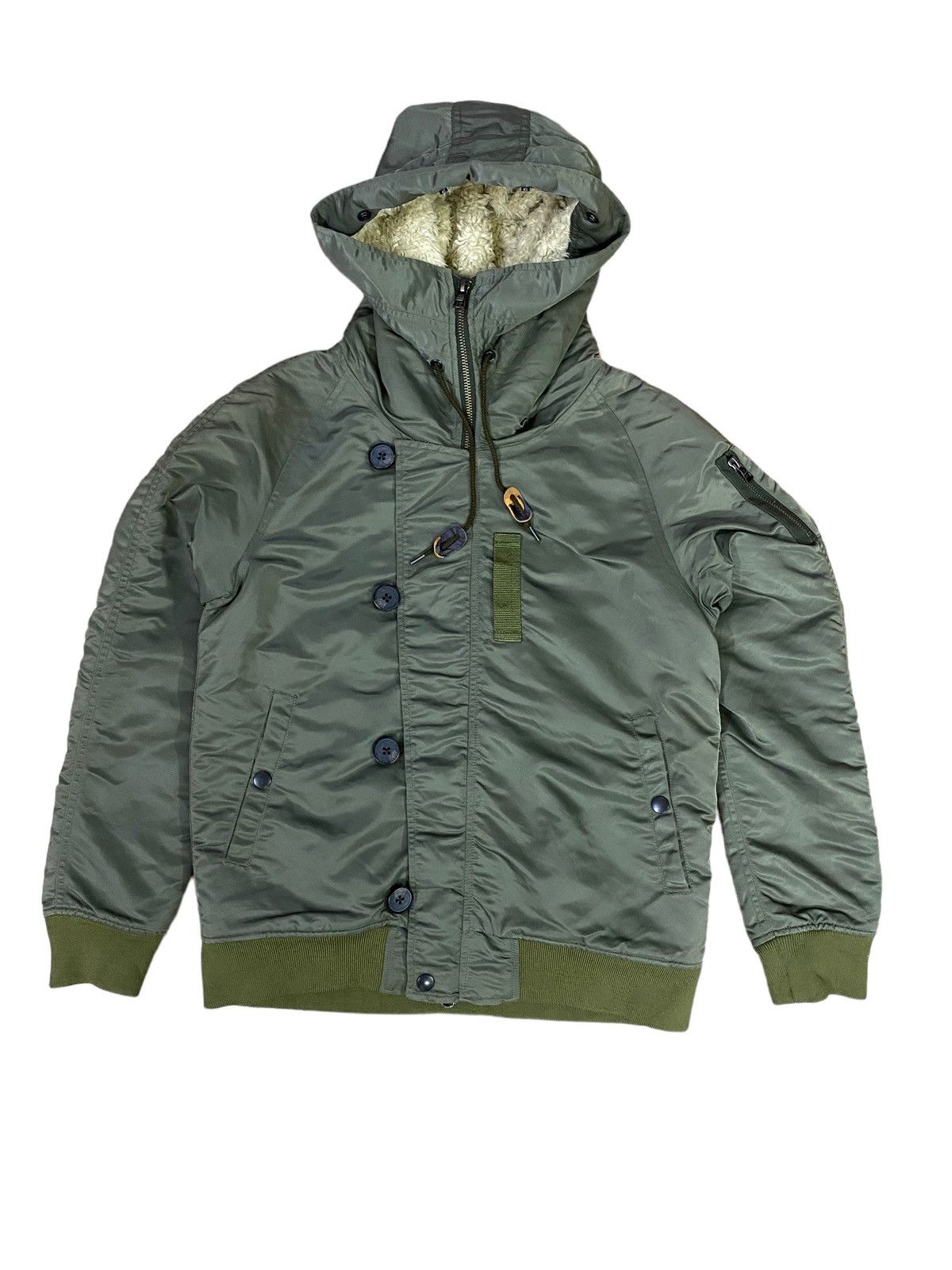 Issey Miyake Studios Military Jacket Size US XS / EU 42 / 0 - 2 Thumbnail