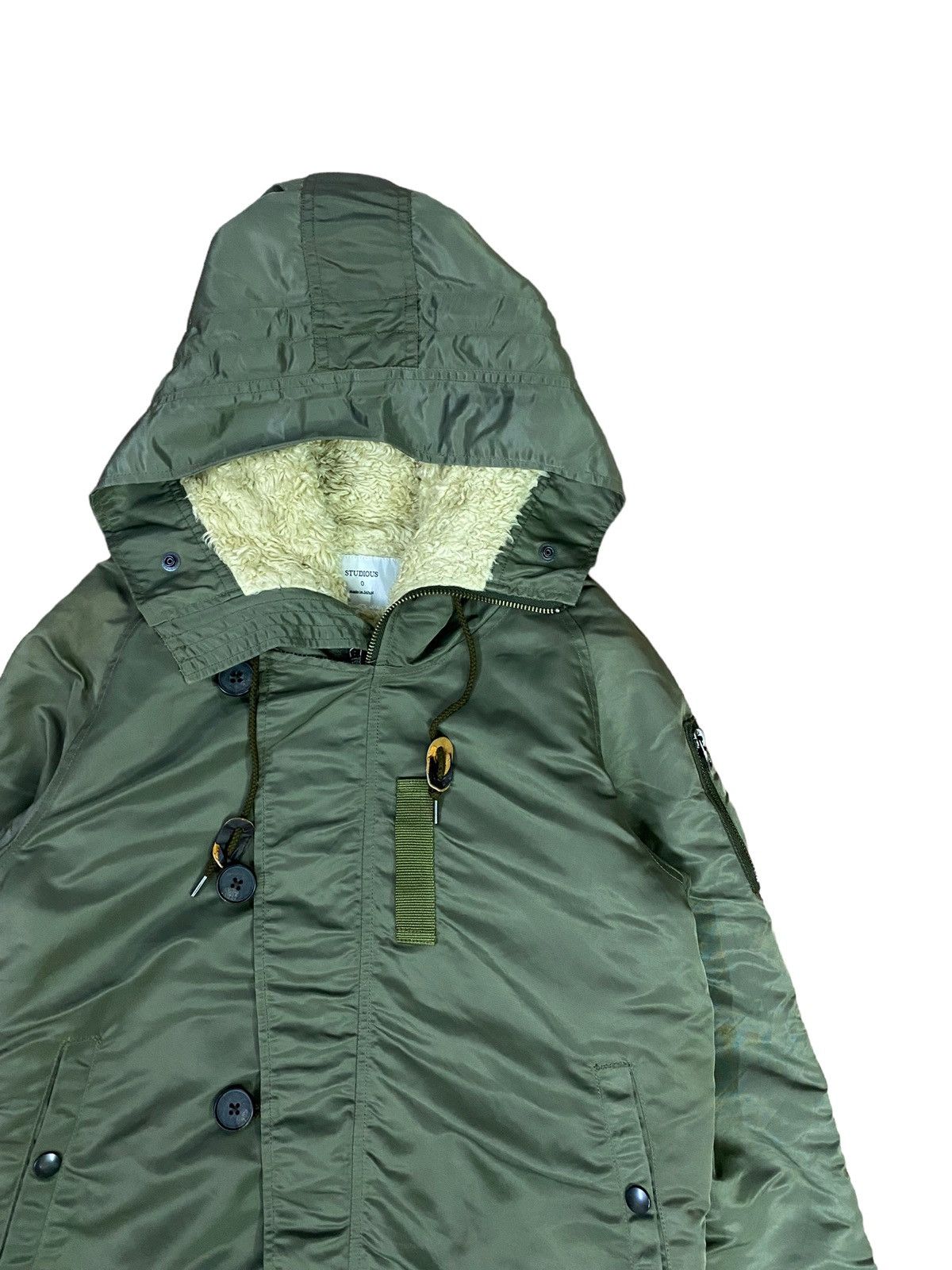Issey Miyake Studios Military Jacket Size US XS / EU 42 / 0 - 4 Thumbnail