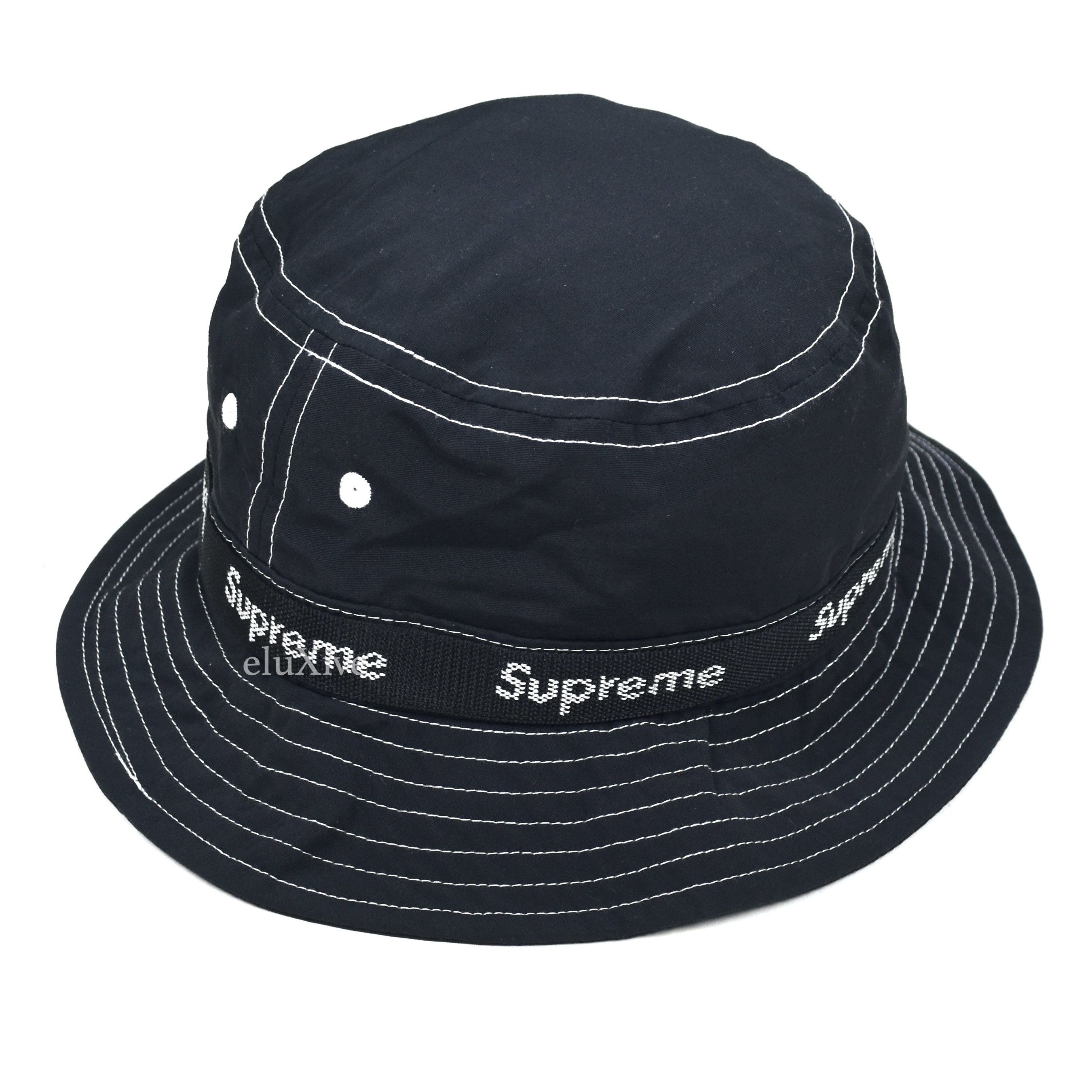 Supreme SUPREME MEDALS BUCKET HAT CRUSHER ALLOVER PRINT