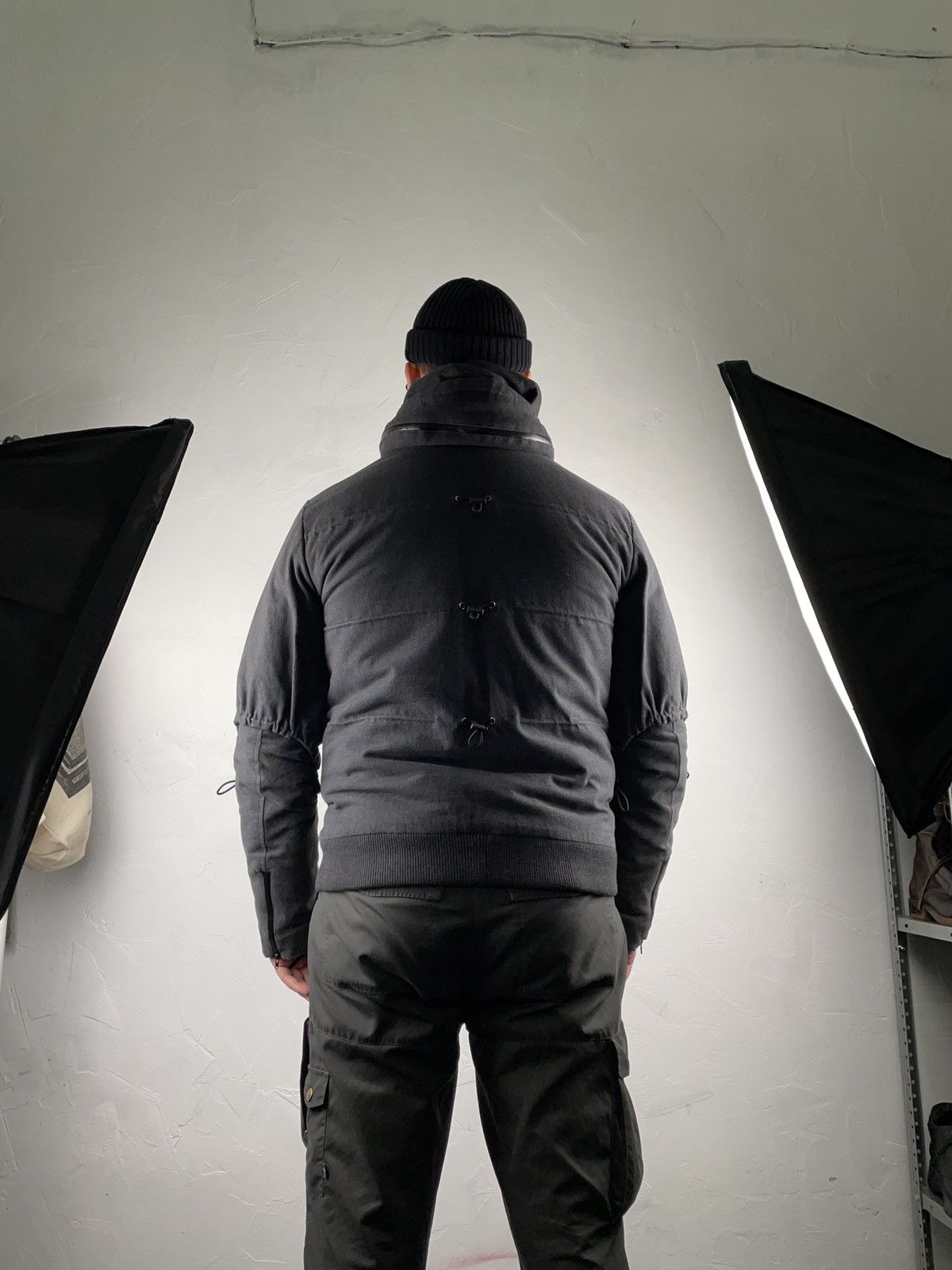 Wooyoungmi Wooyoungmi Strap Teach-wear Insulated Hooded Jacket Size 52 Size US L / EU 52-54 / 3 - 15 Thumbnail