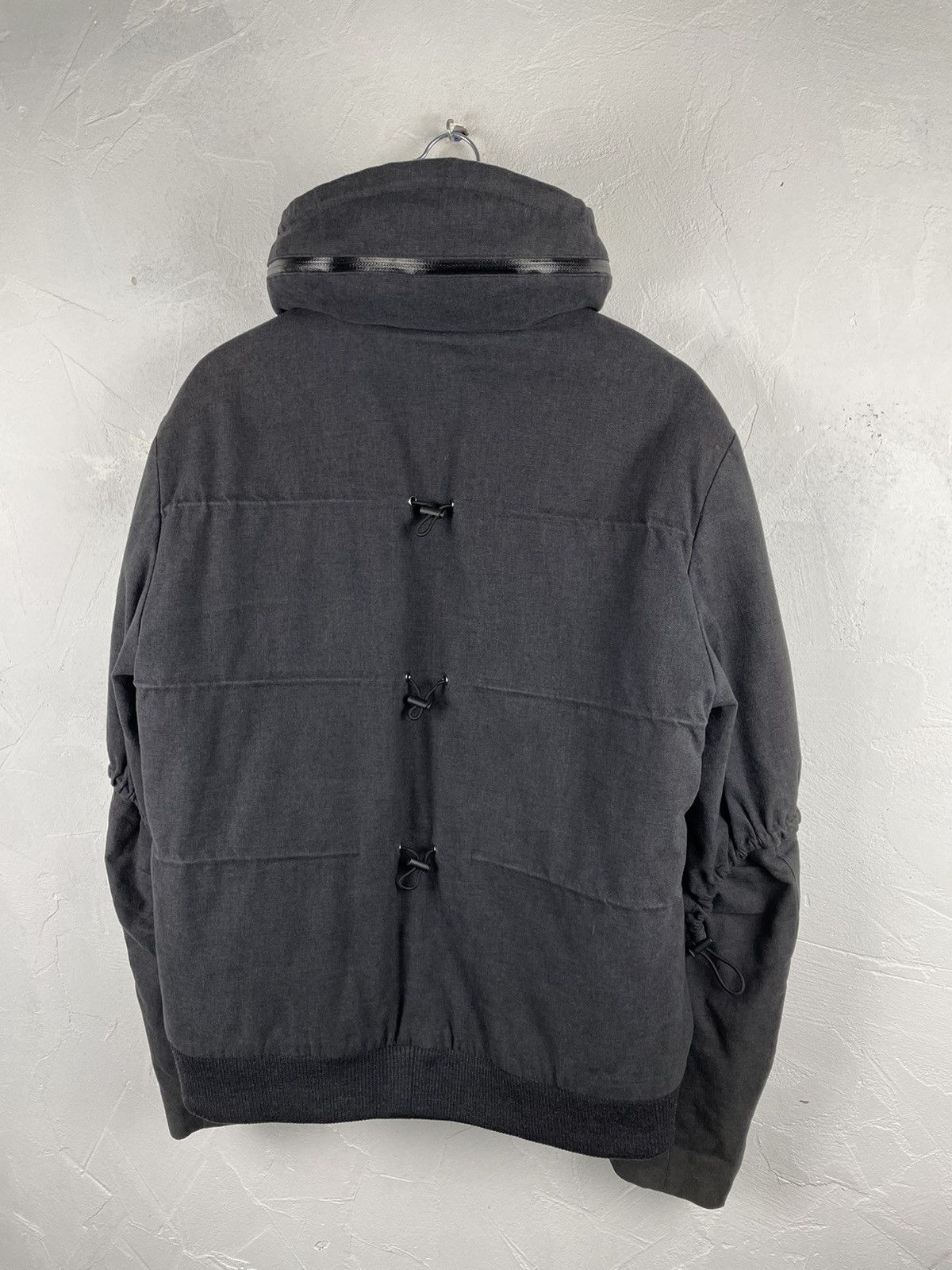 Wooyoungmi Wooyoungmi Strap Teach-wear Insulated Hooded Jacket Size 52 Size US L / EU 52-54 / 3 - 7 Thumbnail