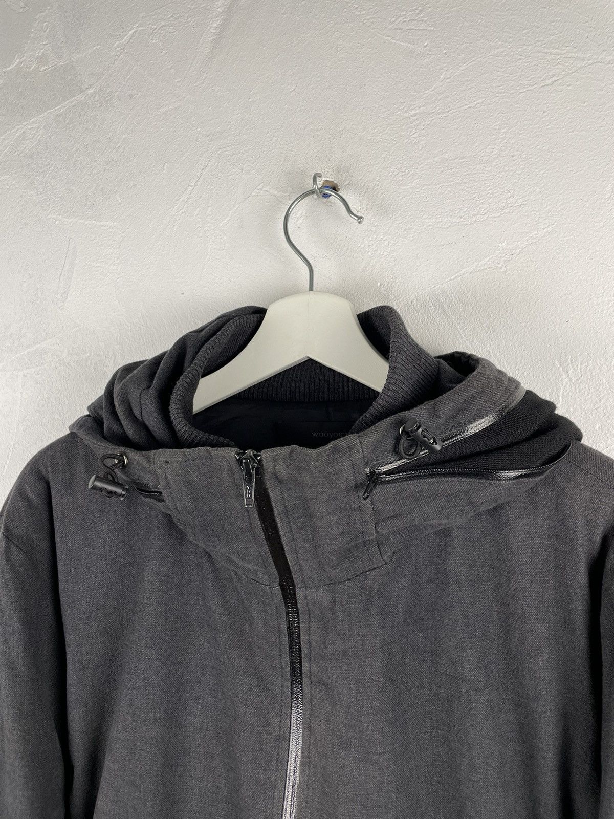 Wooyoungmi Wooyoungmi Strap Teach-wear Insulated Hooded Jacket Size 52 Size US L / EU 52-54 / 3 - 4 Thumbnail