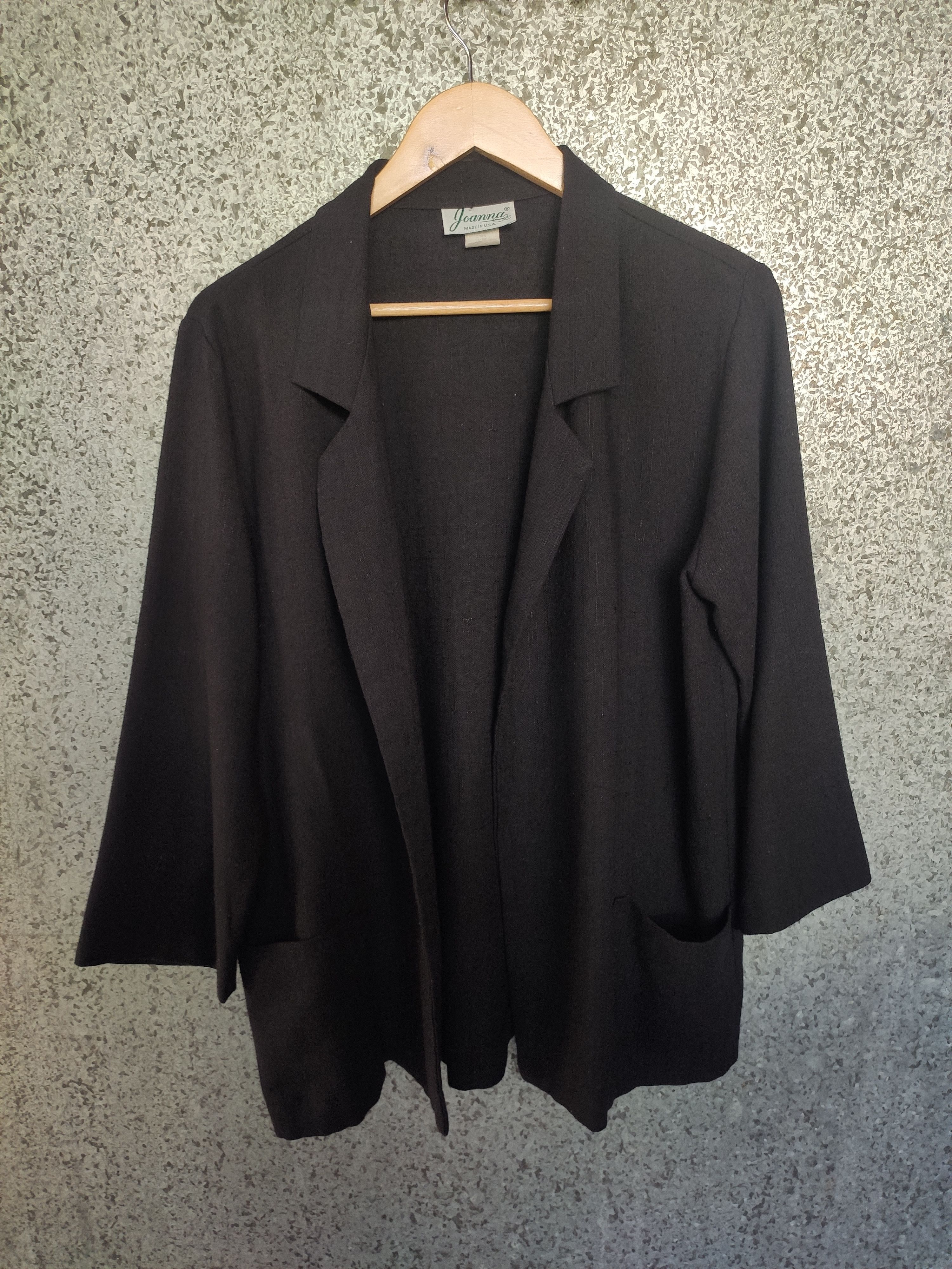 Vintage Vintage 90s Vintage Joanna Cardigan black Size M / US 6-8 / IT 42-44 - 1 Thumbnail