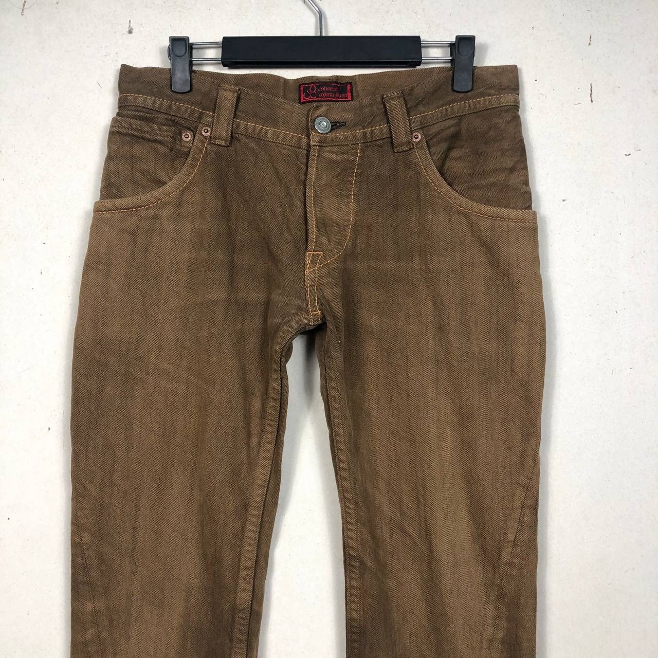 Japanese Brand × Johnbull Vintage Johnbull Kojima Japan Kudrow Jeans Brown Kurt Kobain Size US 32 / EU 48 - 3 Thumbnail