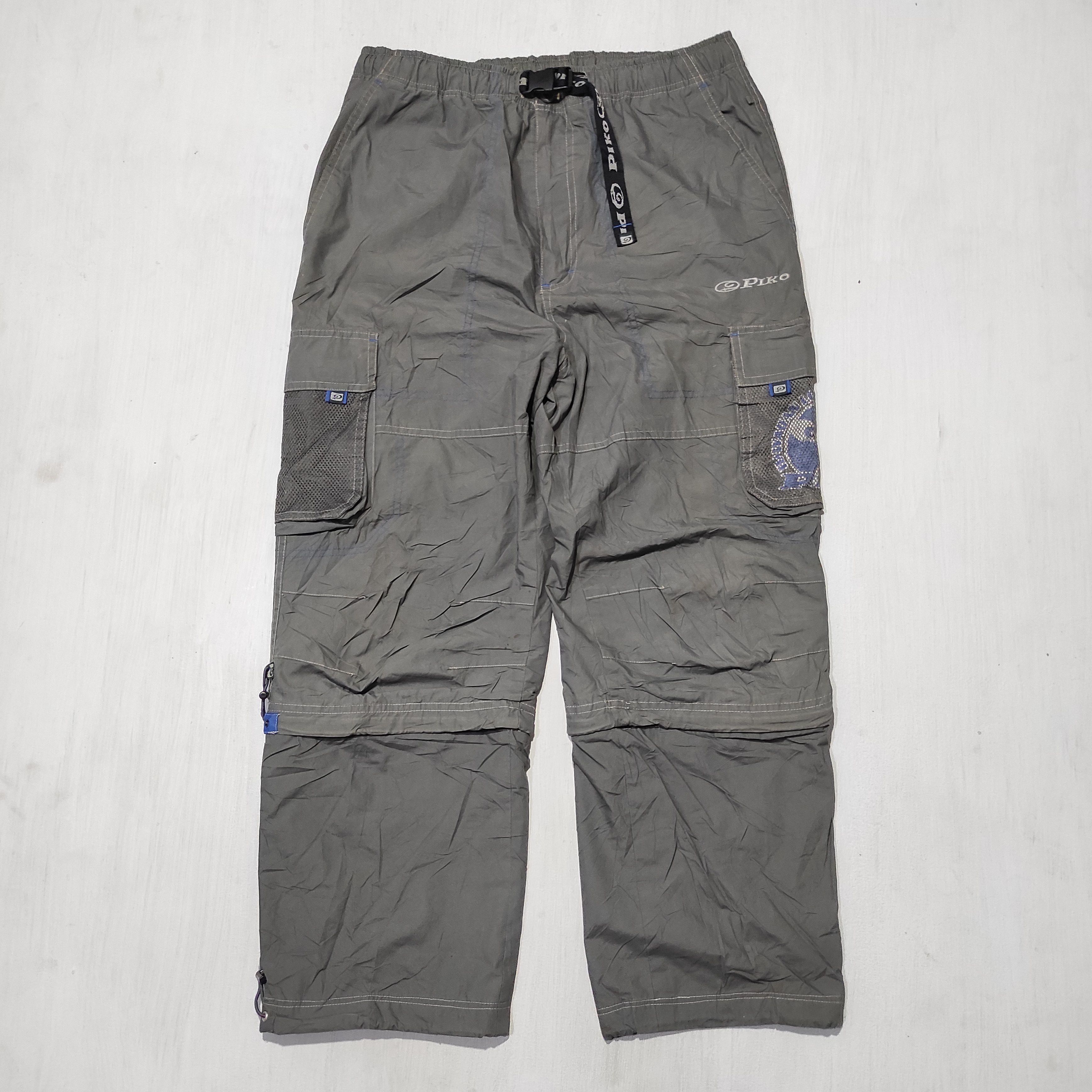 Japanese Brand Vintage Japanese Brand Piko Detachable Cargo Pants Size US 32 / EU 48 - 2 Thumbnail