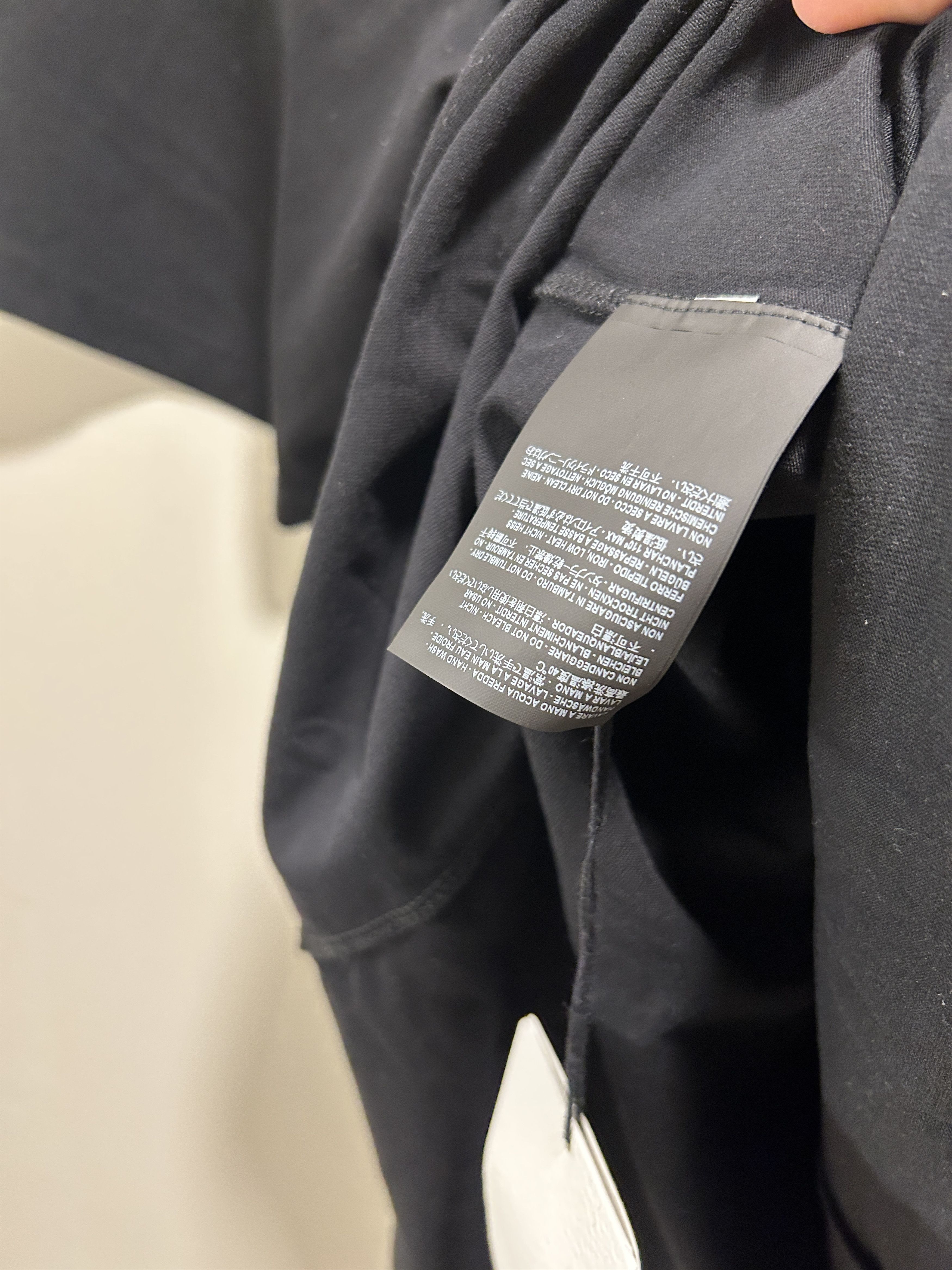 Balenciaga Balenciaga f/w 2017 Oversized "Sinner" T-shirt Tee Black Size US S / EU 44-46 / 1 - 3 Thumbnail