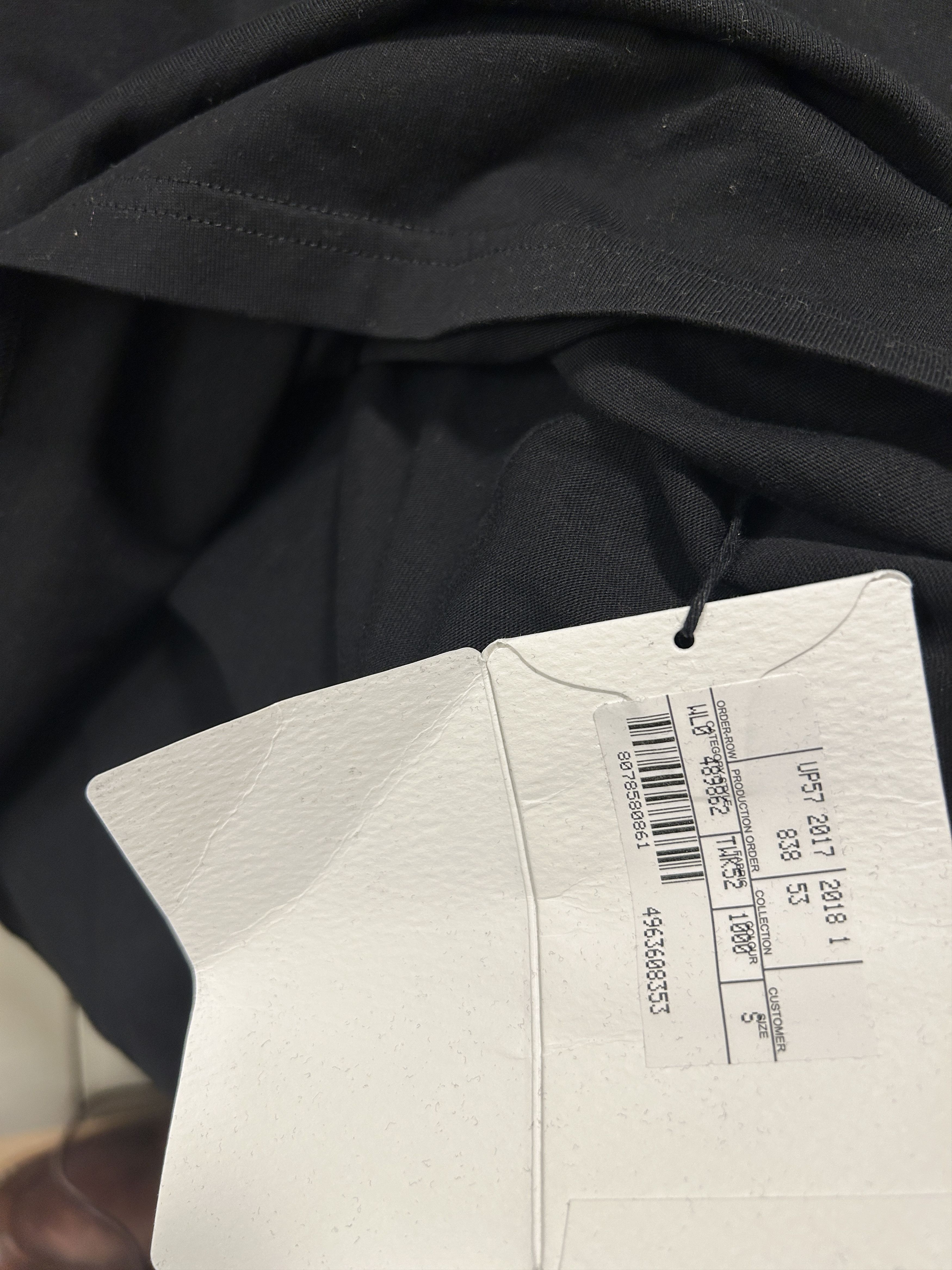 Balenciaga Balenciaga f/w 2017 Oversized "Sinner" T-shirt Tee Black Size US S / EU 44-46 / 1 - 5 Thumbnail