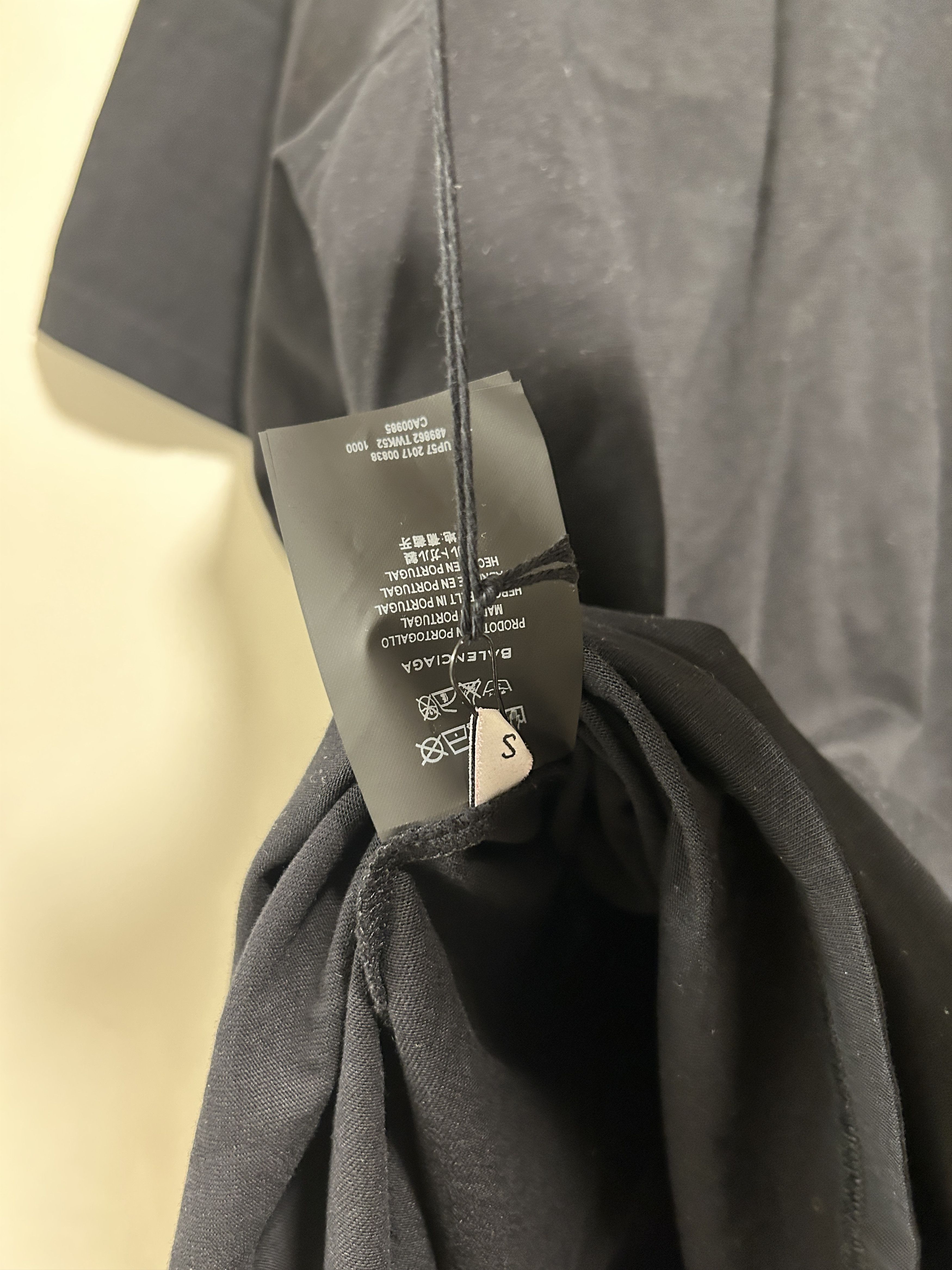 Balenciaga Balenciaga f/w 2017 Oversized "Sinner" T-shirt Tee Black Size US S / EU 44-46 / 1 - 2 Thumbnail