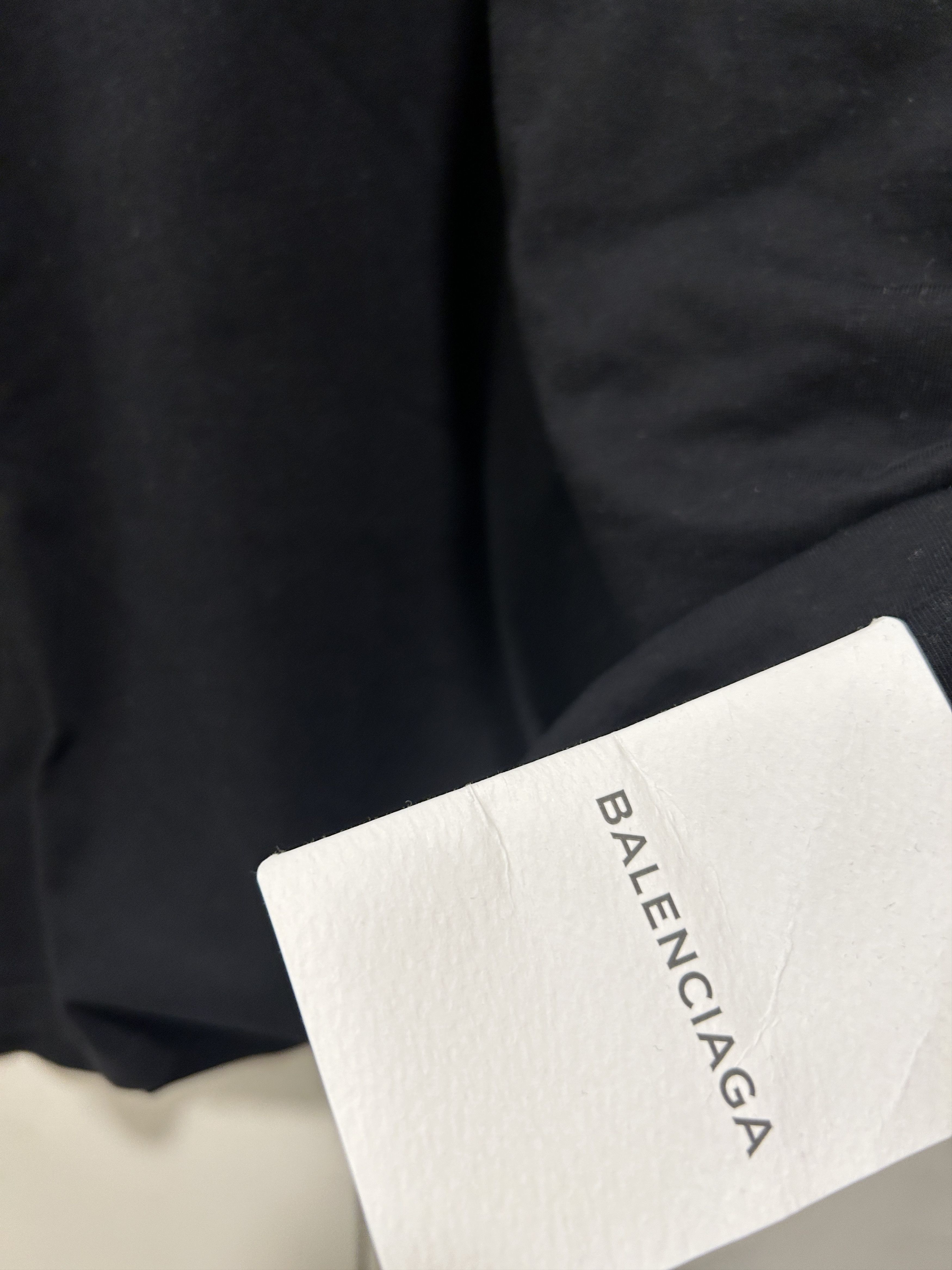 Balenciaga Balenciaga f/w 2017 Oversized "Sinner" T-shirt Tee Black Size US S / EU 44-46 / 1 - 4 Thumbnail