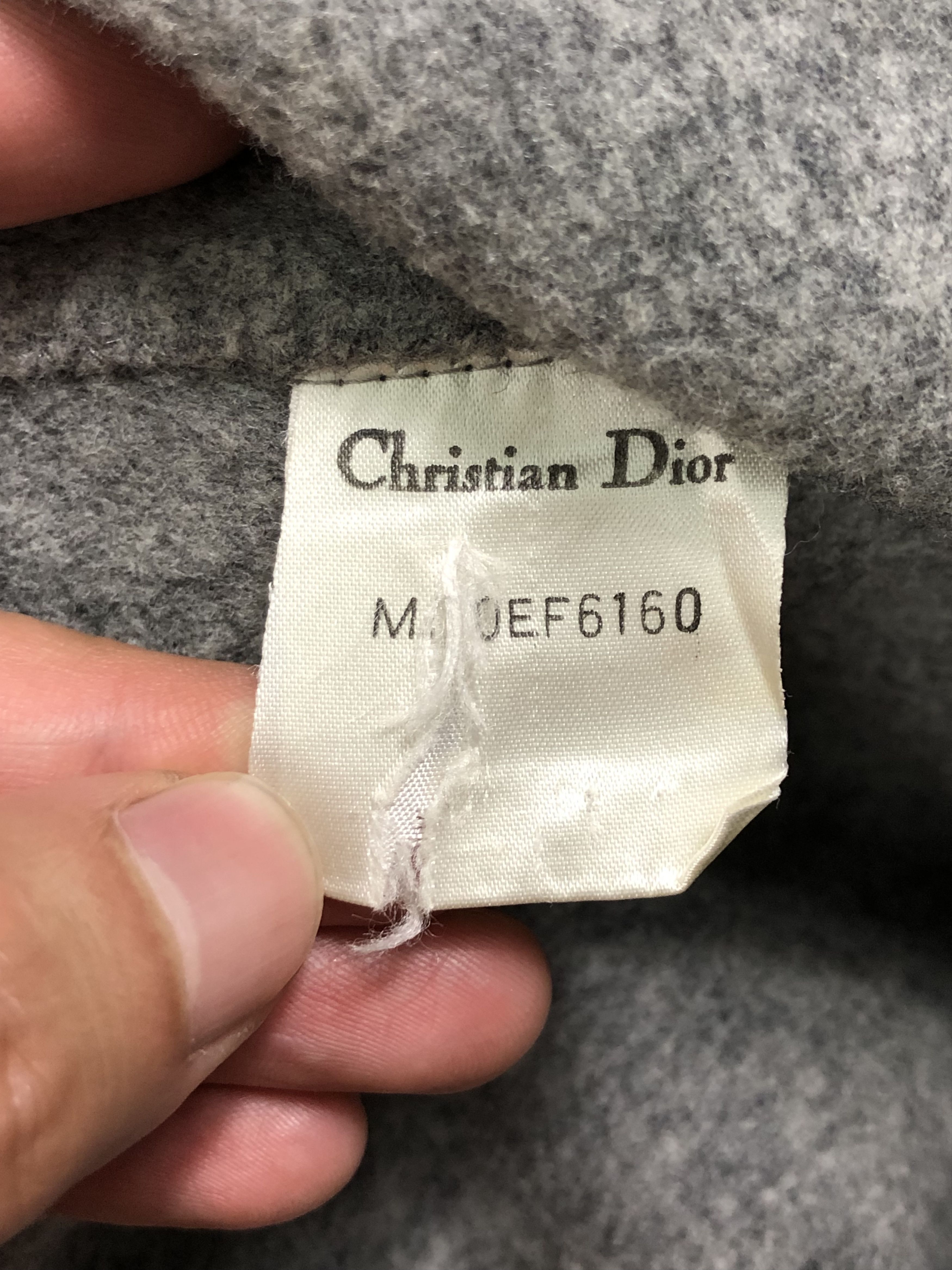 Dior RARE🔥VINTAGE 90’S DIOR WOOL LIGHT WINTER COAT Size XXL / US 16-18 / IT 52-54 - 19 Thumbnail