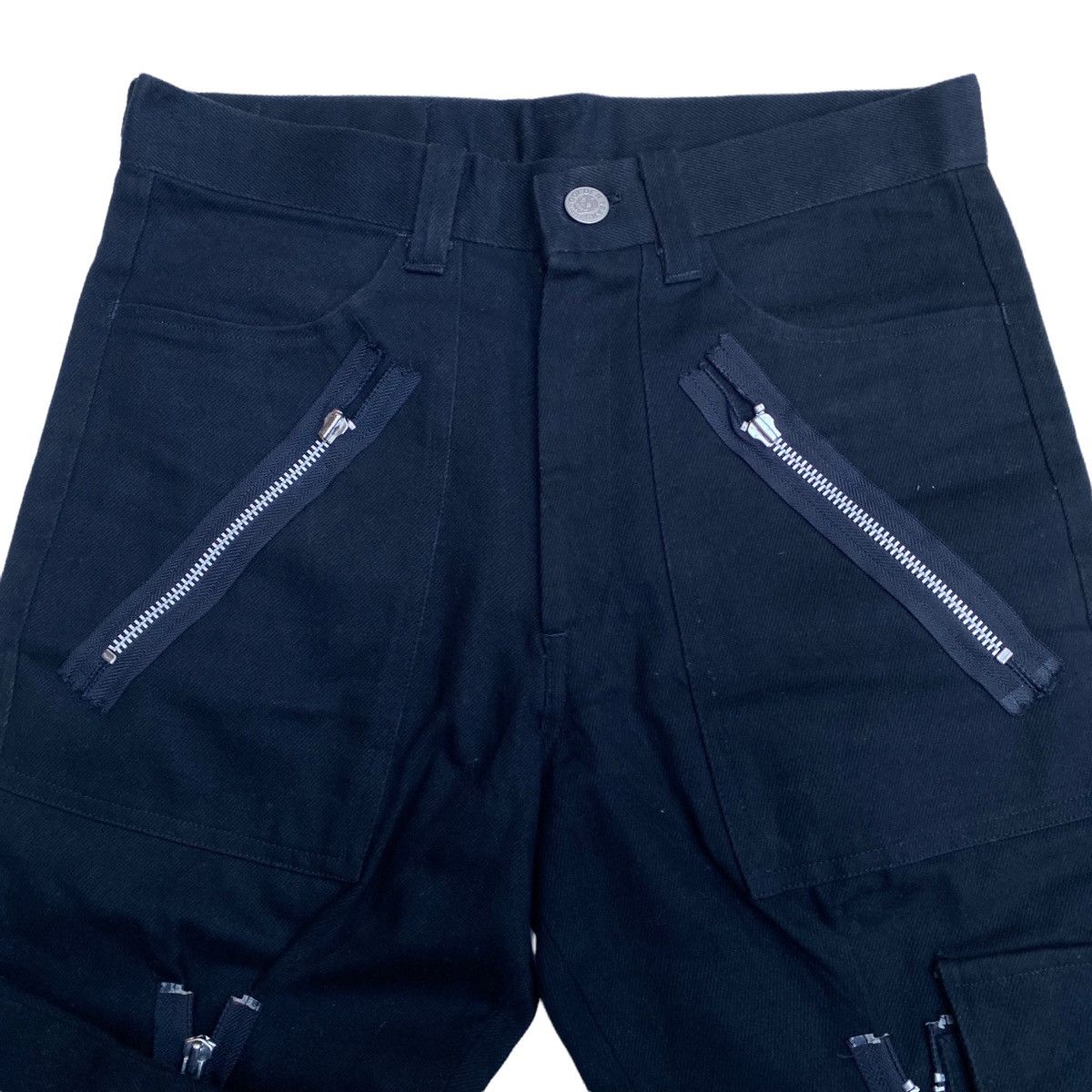 Seditionaries Golden Year Multi Zip Bondage Pants Size US 29 - 4 Thumbnail