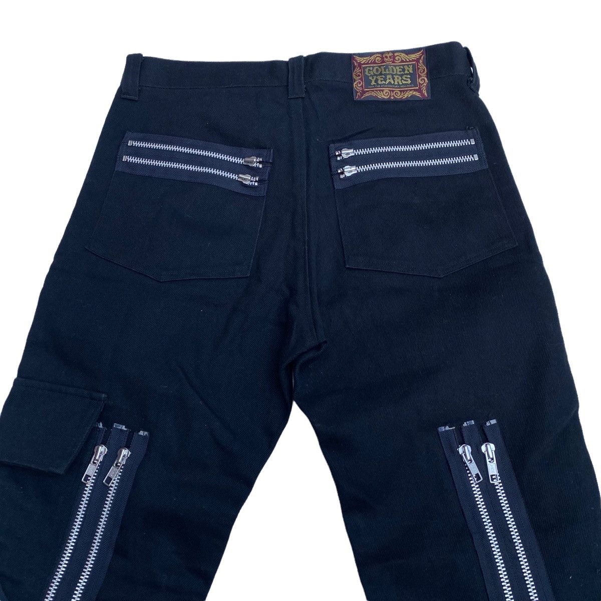 Seditionaries Golden Year Multi Zip Bondage Pants Size US 29 - 6 Thumbnail