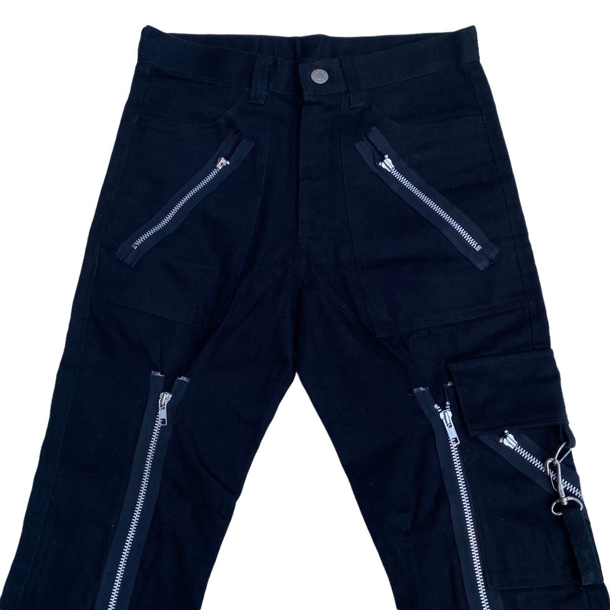 Seditionaries Golden Year Multi Zip Bondage Pants Size US 29 - 3 Thumbnail