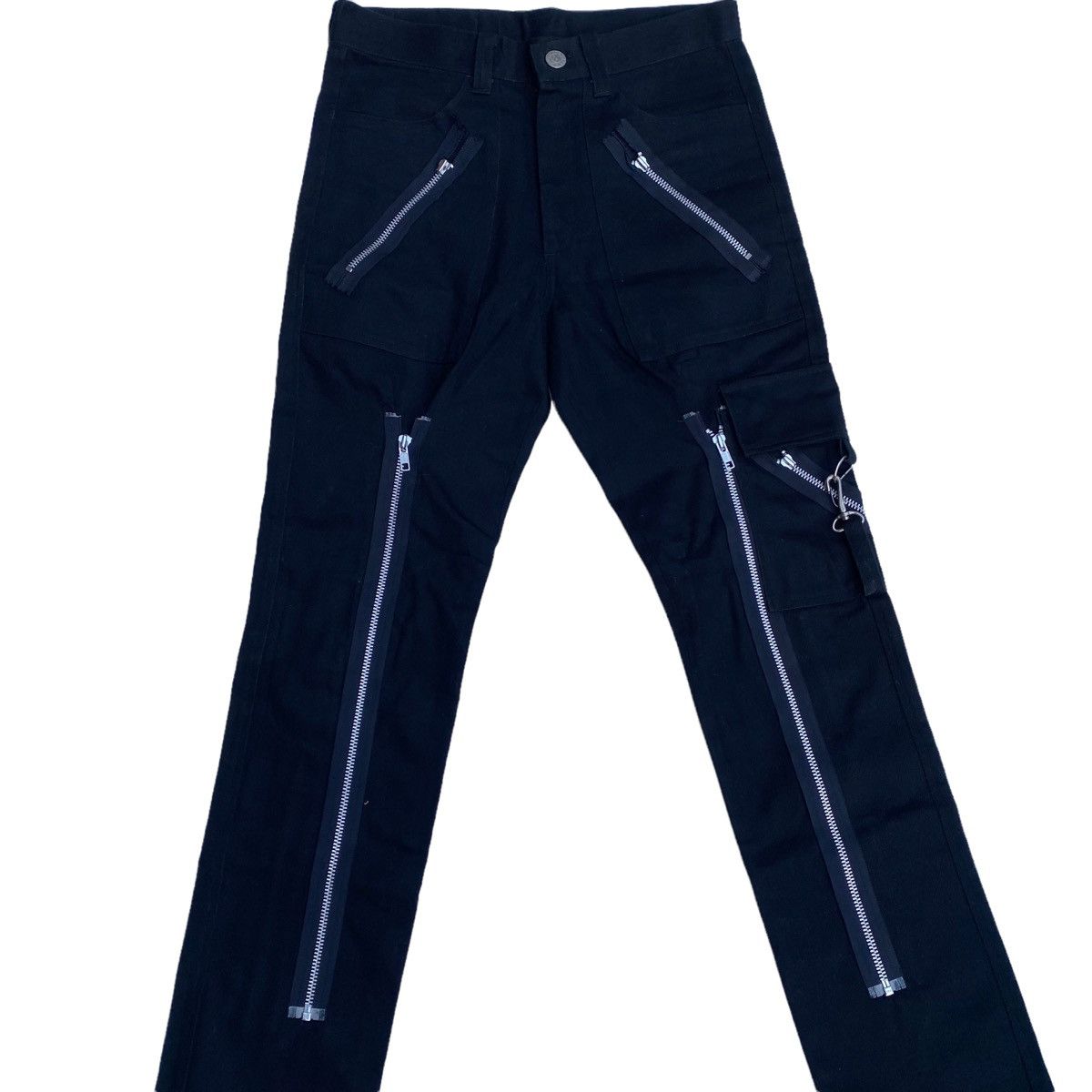 Seditionaries Golden Year Multi Zip Bondage Pants Size US 29 - 2 Thumbnail