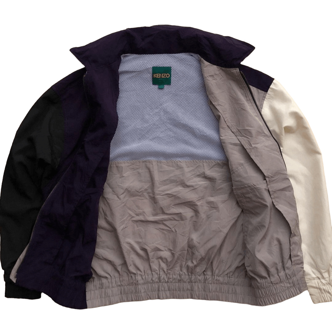 Kenzo Kenzo Golf Multicolor Windbreaker Jacket Size US S / EU 44-46 / 1 - 4 Thumbnail