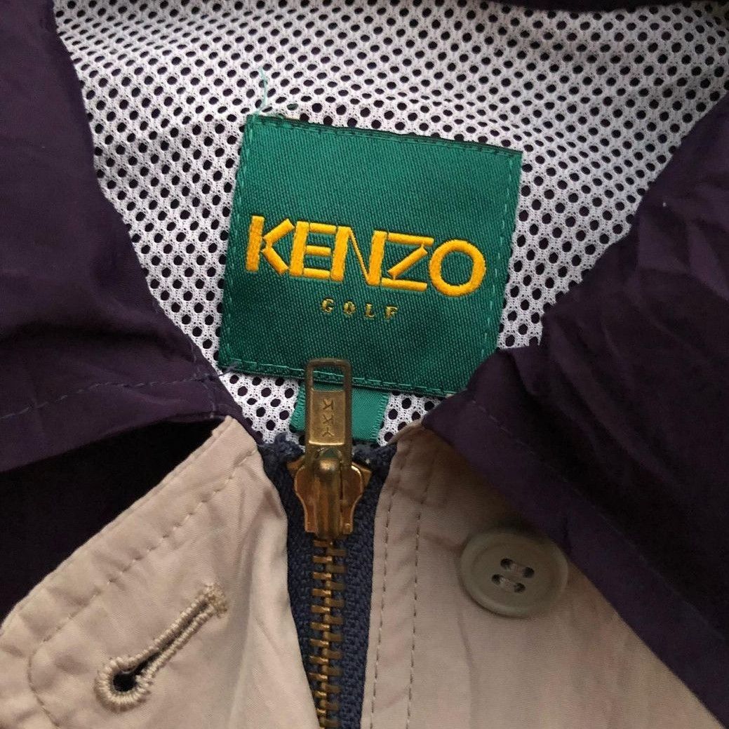 Kenzo Kenzo Golf Multicolor Windbreaker Jacket Size US S / EU 44-46 / 1 - 5 Thumbnail