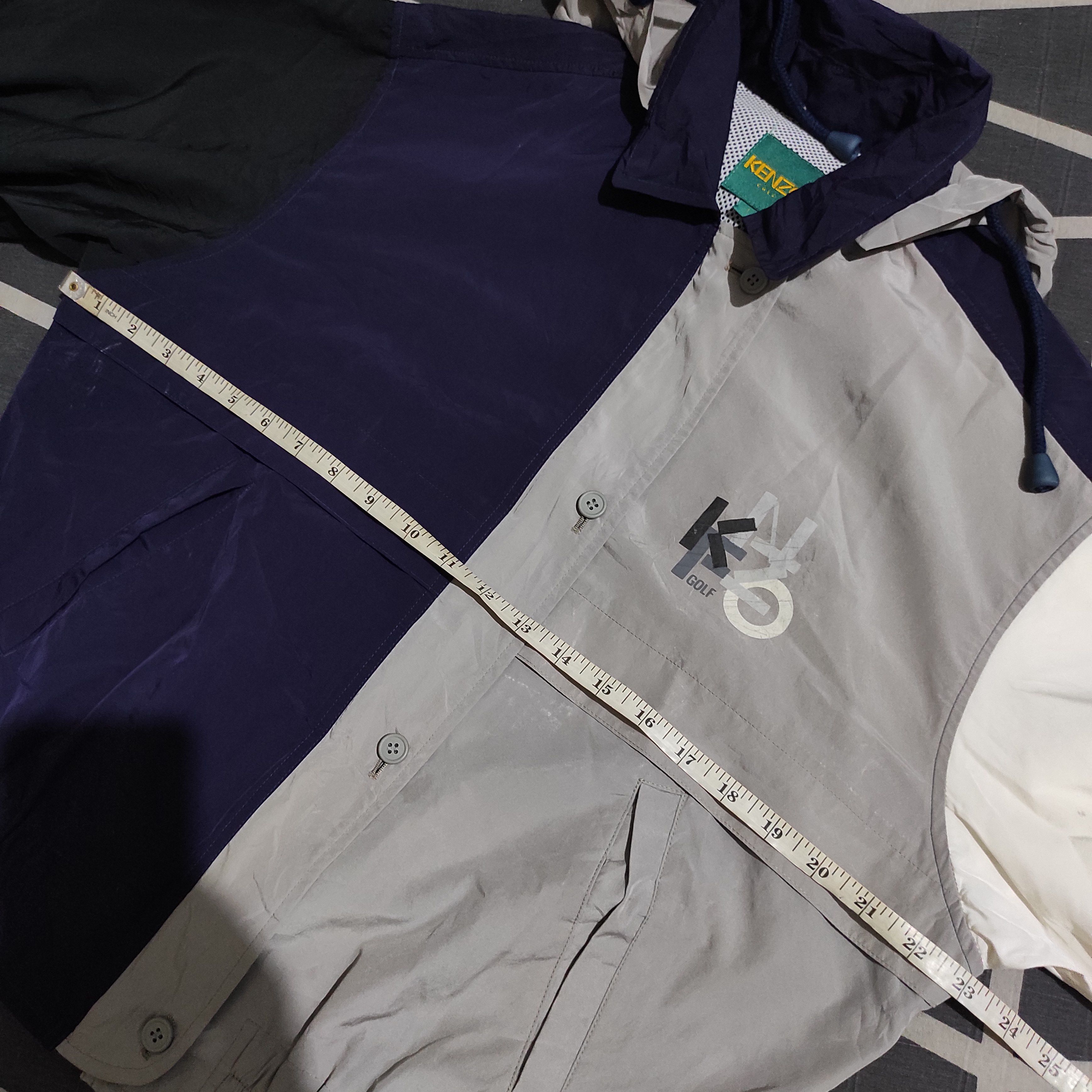 Kenzo Kenzo Golf Multicolor Windbreaker Jacket Size US S / EU 44-46 / 1 - 20 Thumbnail