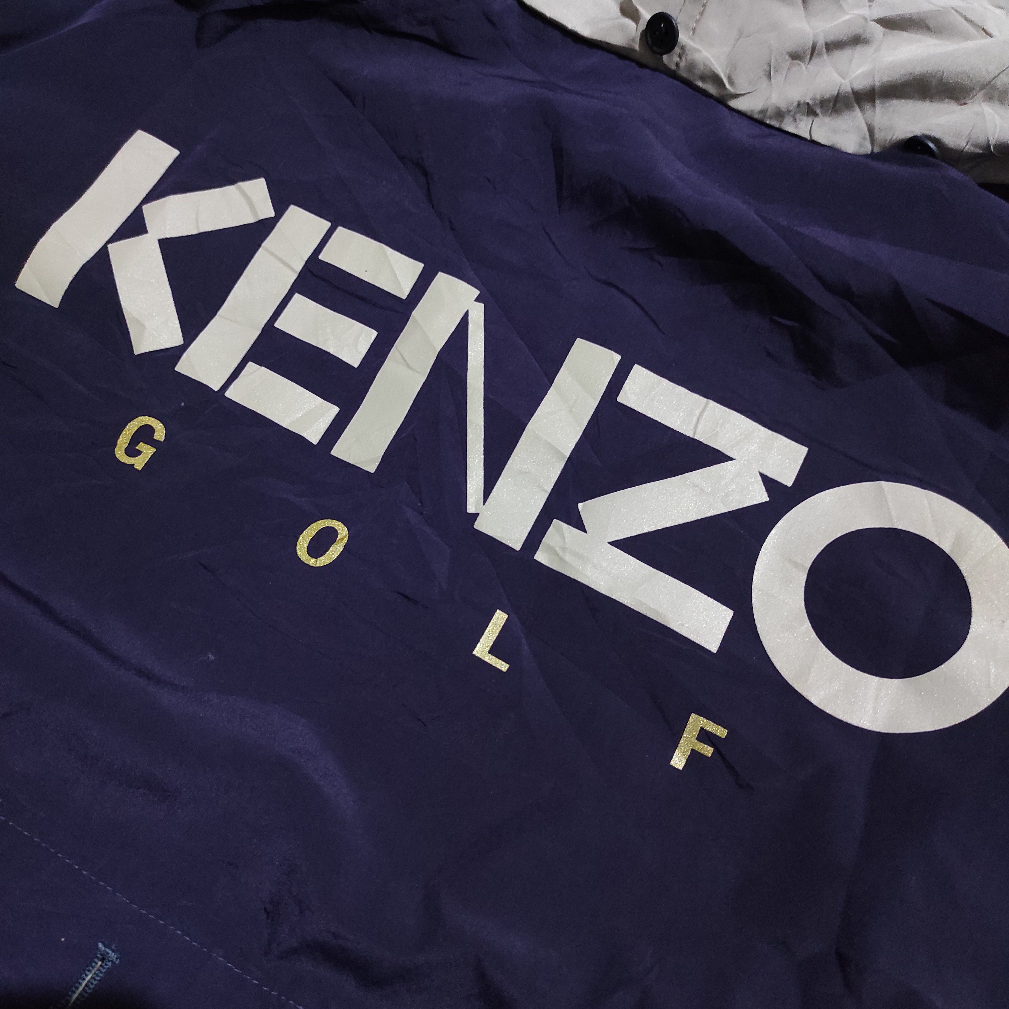Kenzo Kenzo Golf Multicolor Windbreaker Jacket Size US S / EU 44-46 / 1 - 14 Thumbnail