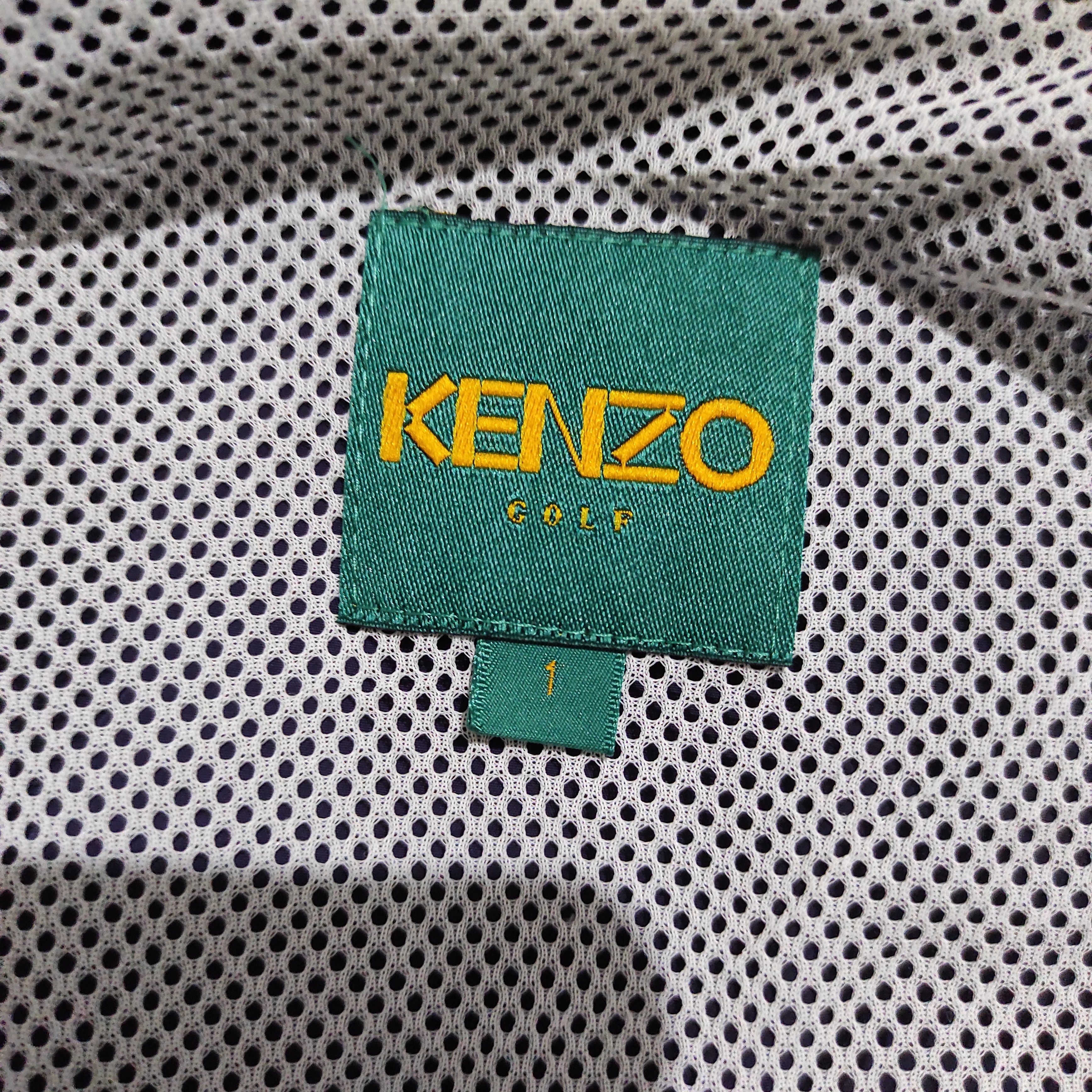 Kenzo Kenzo Golf Multicolor Windbreaker Jacket Size US S / EU 44-46 / 1 - 10 Thumbnail