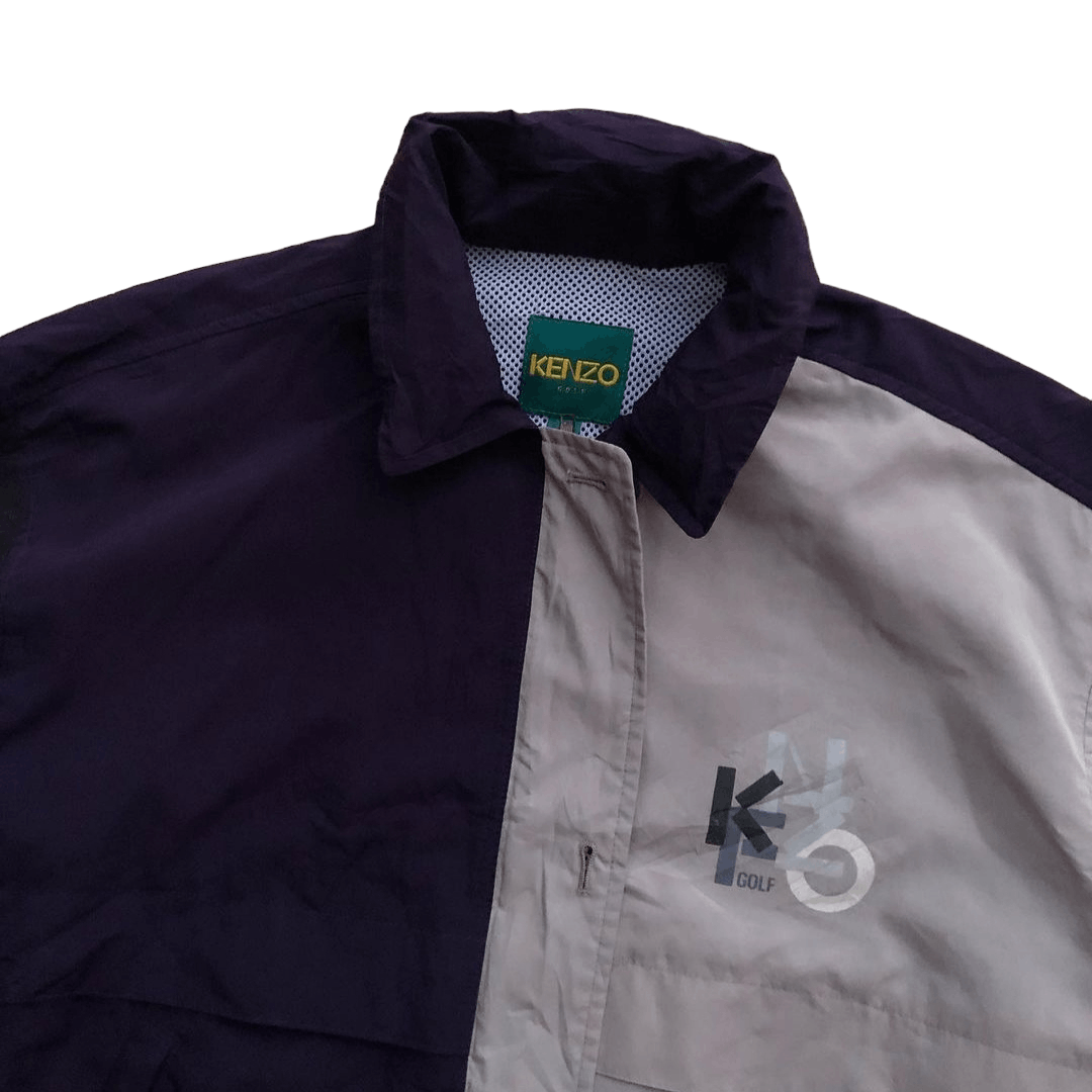 Kenzo Kenzo Golf Multicolor Windbreaker Jacket Size US S / EU 44-46 / 1 - 3 Thumbnail