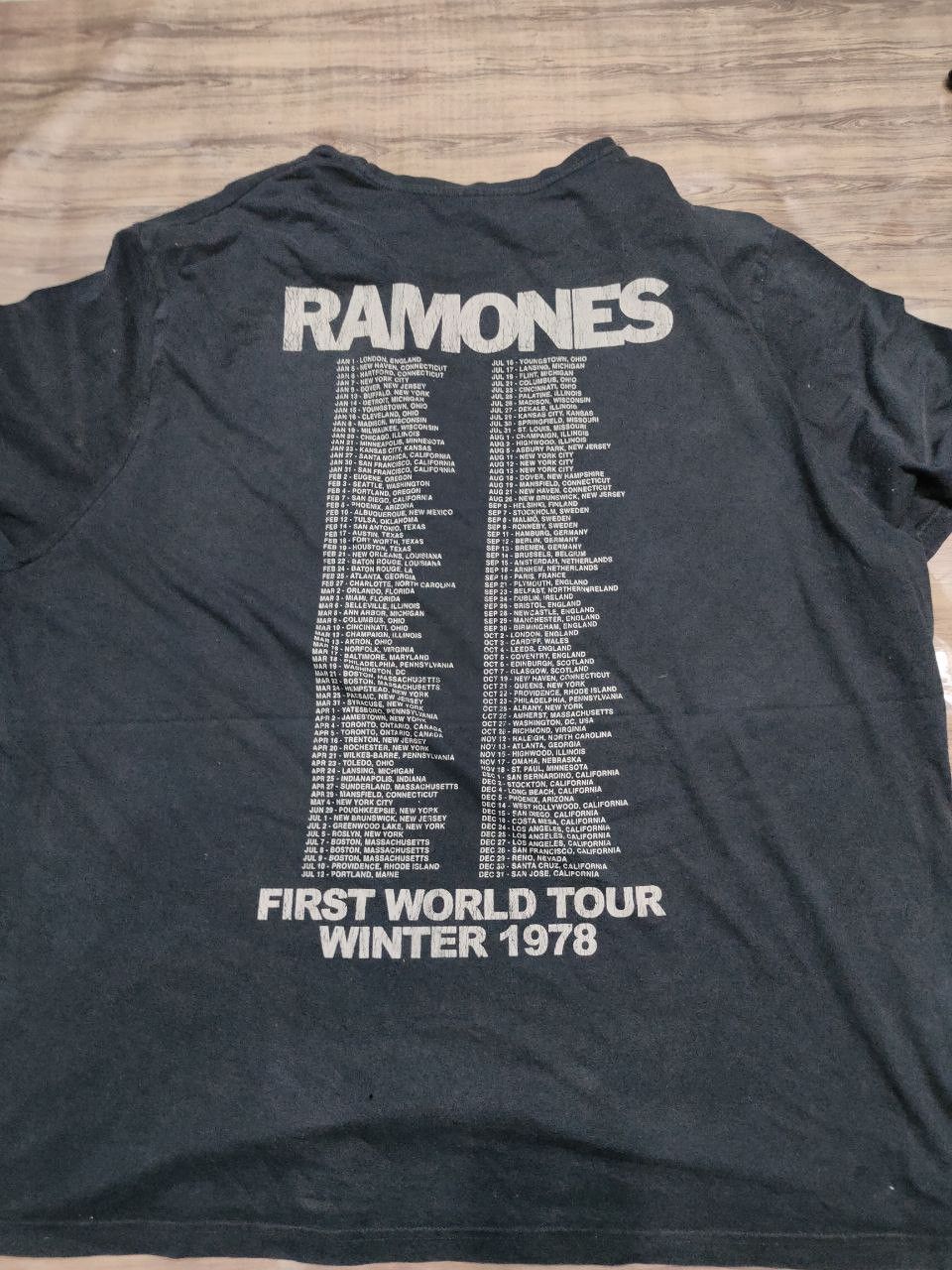 Band Tees × Vintage 💥final drop💥 Vintage Ramones 1978 tour shirt Size US XXL / EU 58 / 5 - 5 Thumbnail