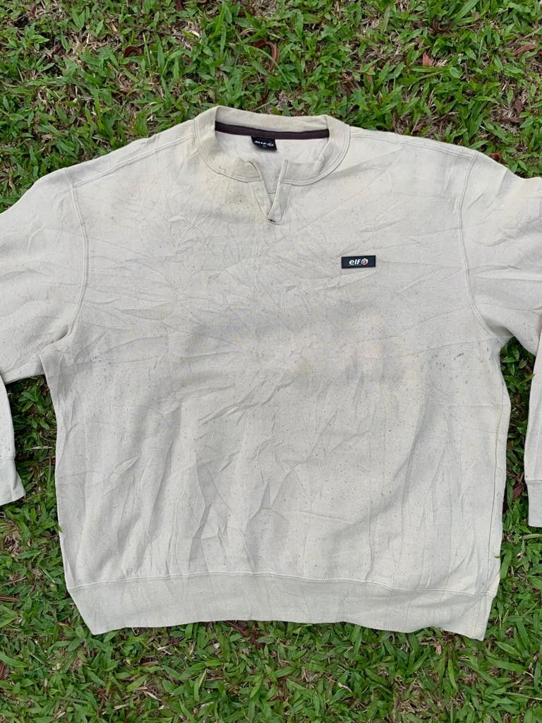 Japanese Brand ELF Lubricant Sweatshirt Size US L / EU 52-54 / 3 - 5 Thumbnail