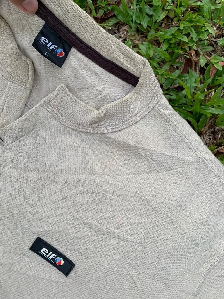 Japanese Brand ELF Lubricant Sweatshirt Size US L / EU 52-54 / 3 - 7 Thumbnail