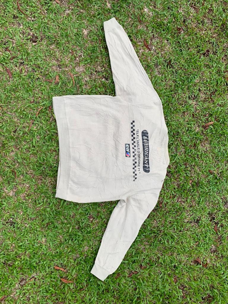 Japanese Brand ELF Lubricant Sweatshirt Size US L / EU 52-54 / 3 - 4 Thumbnail