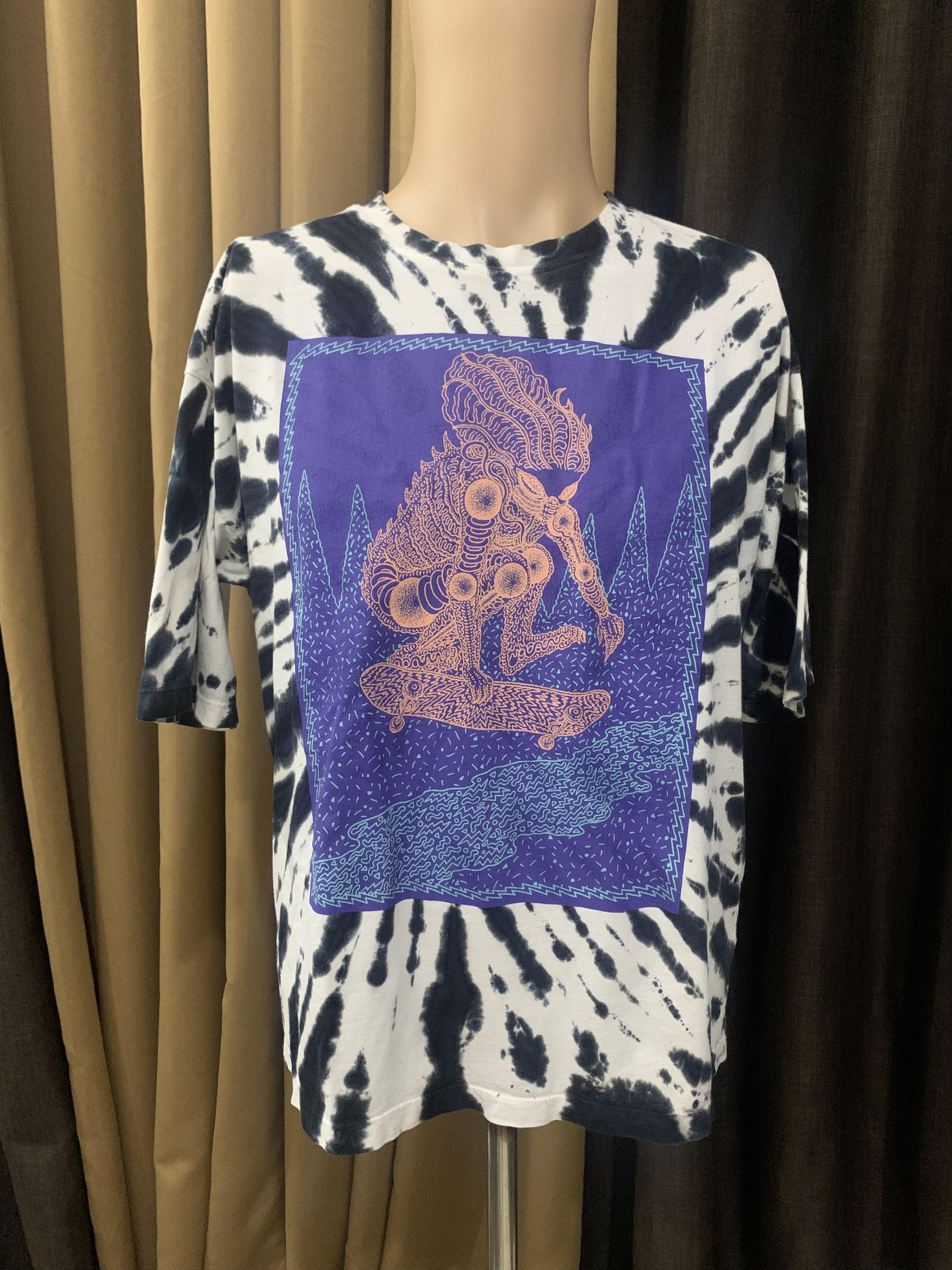 Tetsunori Tawaraya Finger In The Nose Tetsunori Tie Dye t shirt Size US M / EU 48-50 / 2 - 1 Thumbnail
