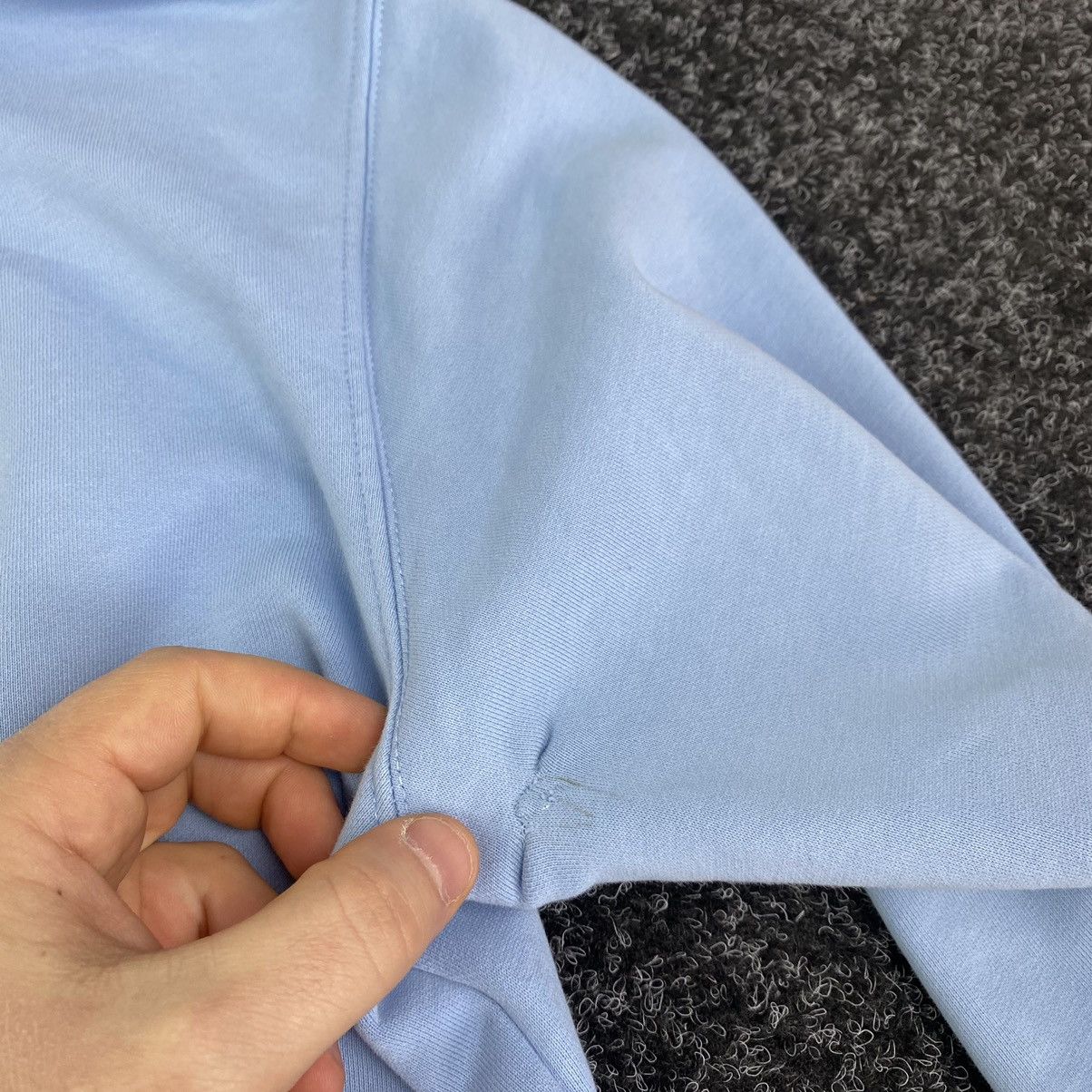 Versace Jeans Couture Man Versace Jeans Couture Hoodie Big Logo Y2k Luxury Blue Size US M / EU 48-50 / 2 - 13 Thumbnail