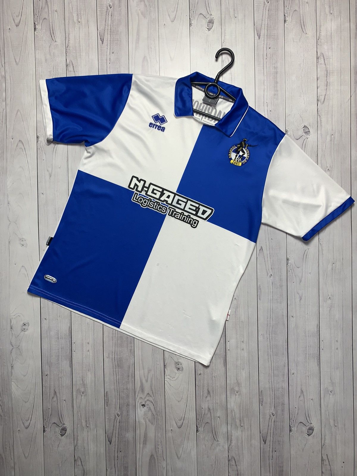 Vintage Bristol City soccer jersey size L