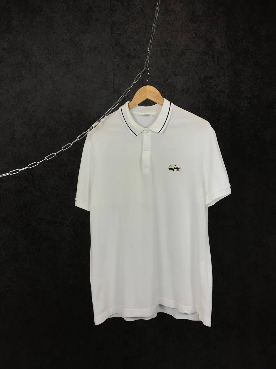 Lacoste Lacoste vintage luxury streetwear polo tee Size US XL / EU 56 / 4 - 1 Thumbnail