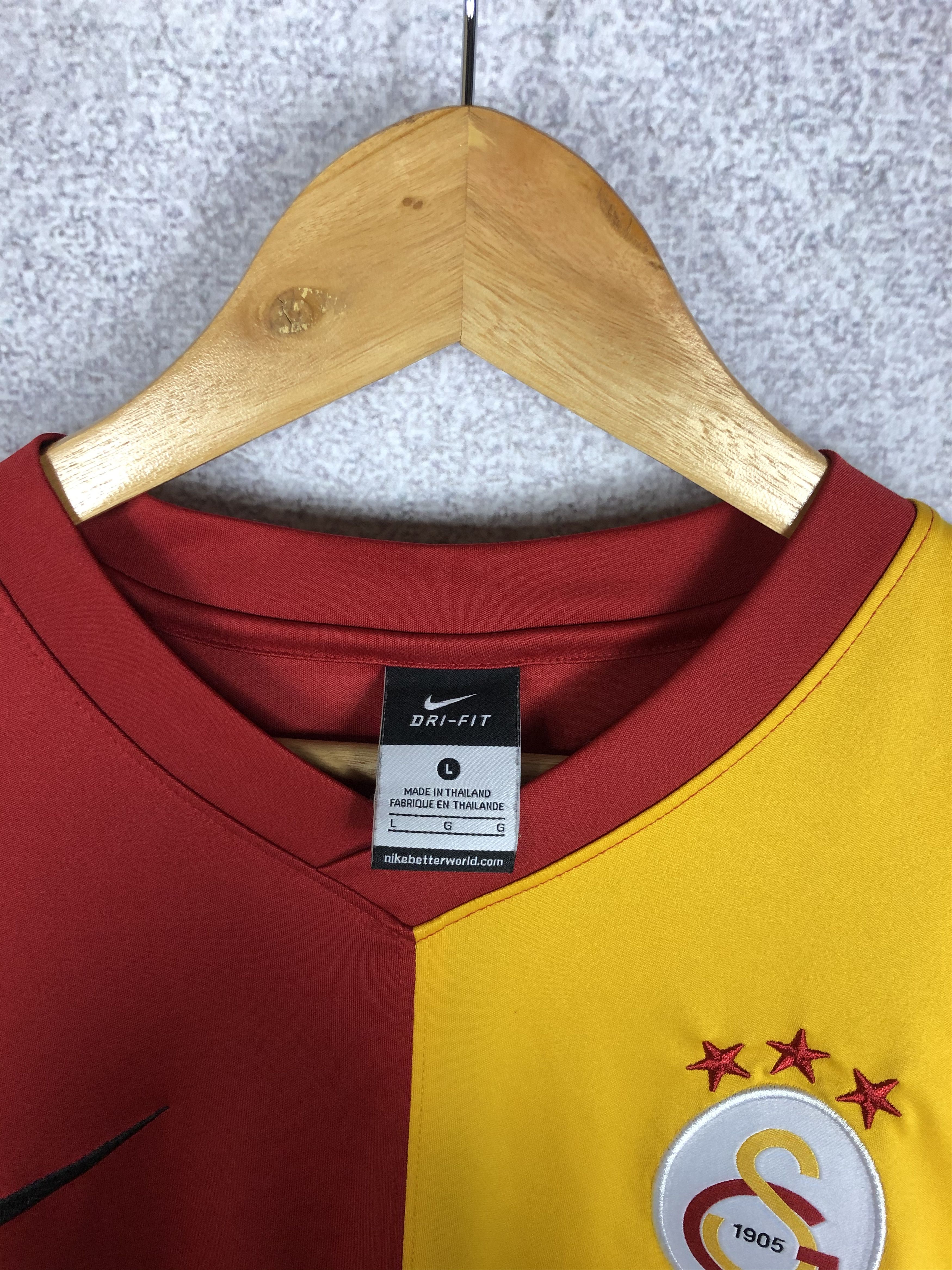 Nike × Vintage Galatasaray Vintage Nike Gokhan Soccer Jersey Football Shirt Size US M / EU 48-50 / 2 - 7 Thumbnail