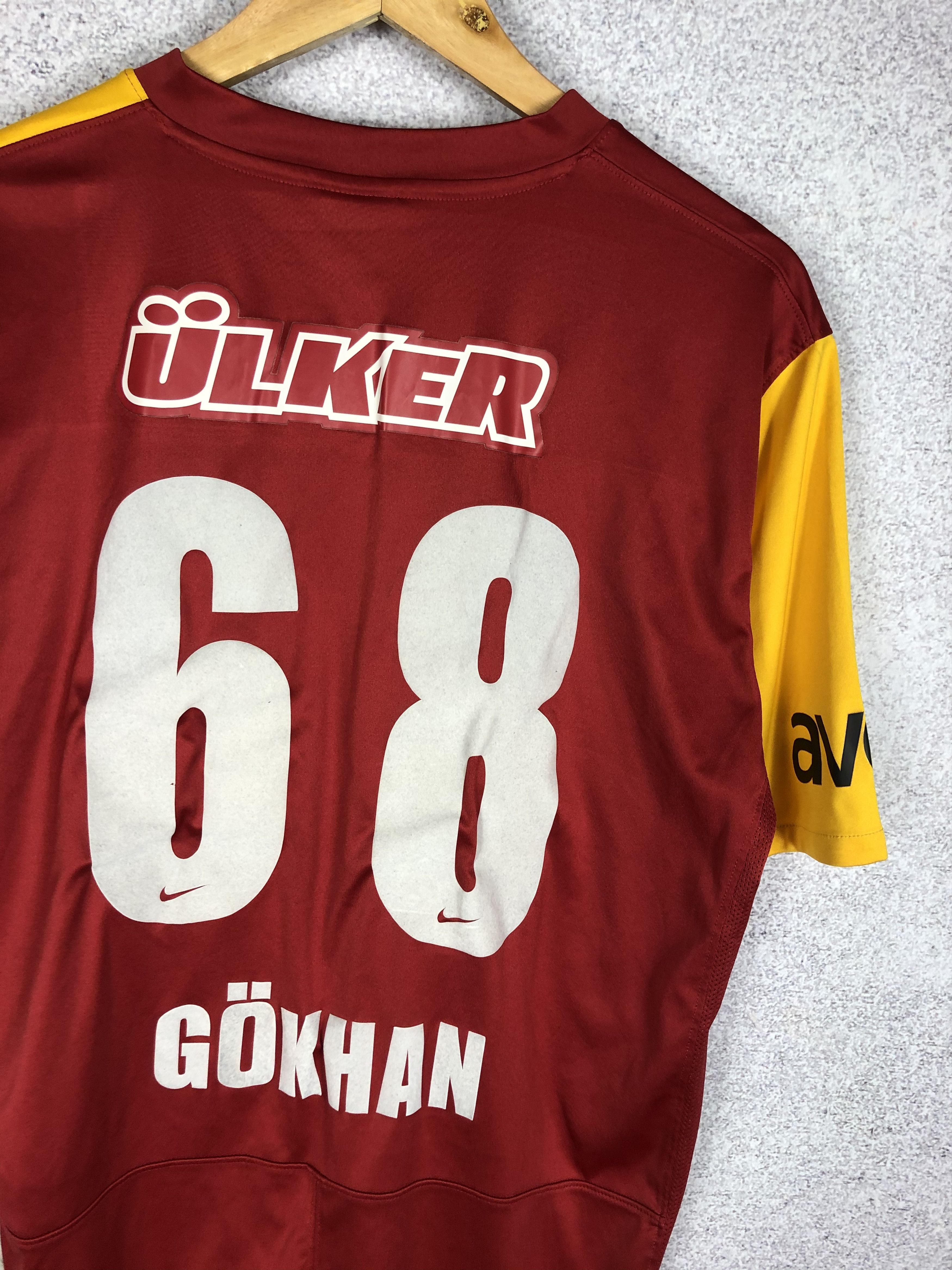 Nike × Vintage Galatasaray Vintage Nike Gokhan Soccer Jersey Football Shirt Size US M / EU 48-50 / 2 - 3 Thumbnail