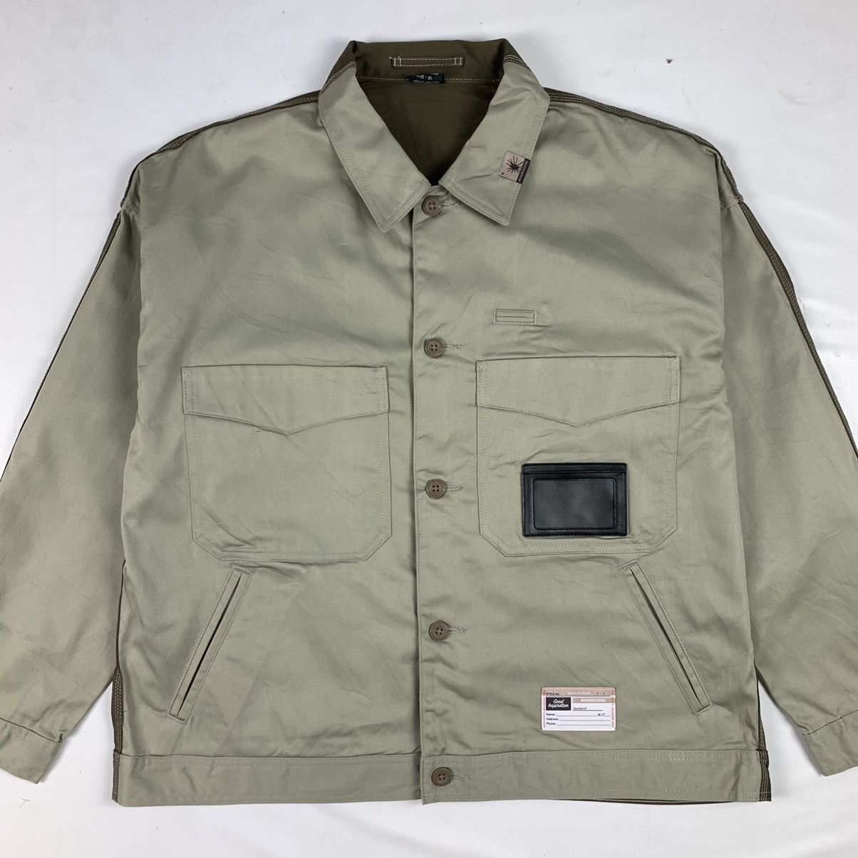 Japanese Brand Vintage Miharayasuhiro Designer Work Wear Jacke Size US XL / EU 56 / 4 - 2 Thumbnail