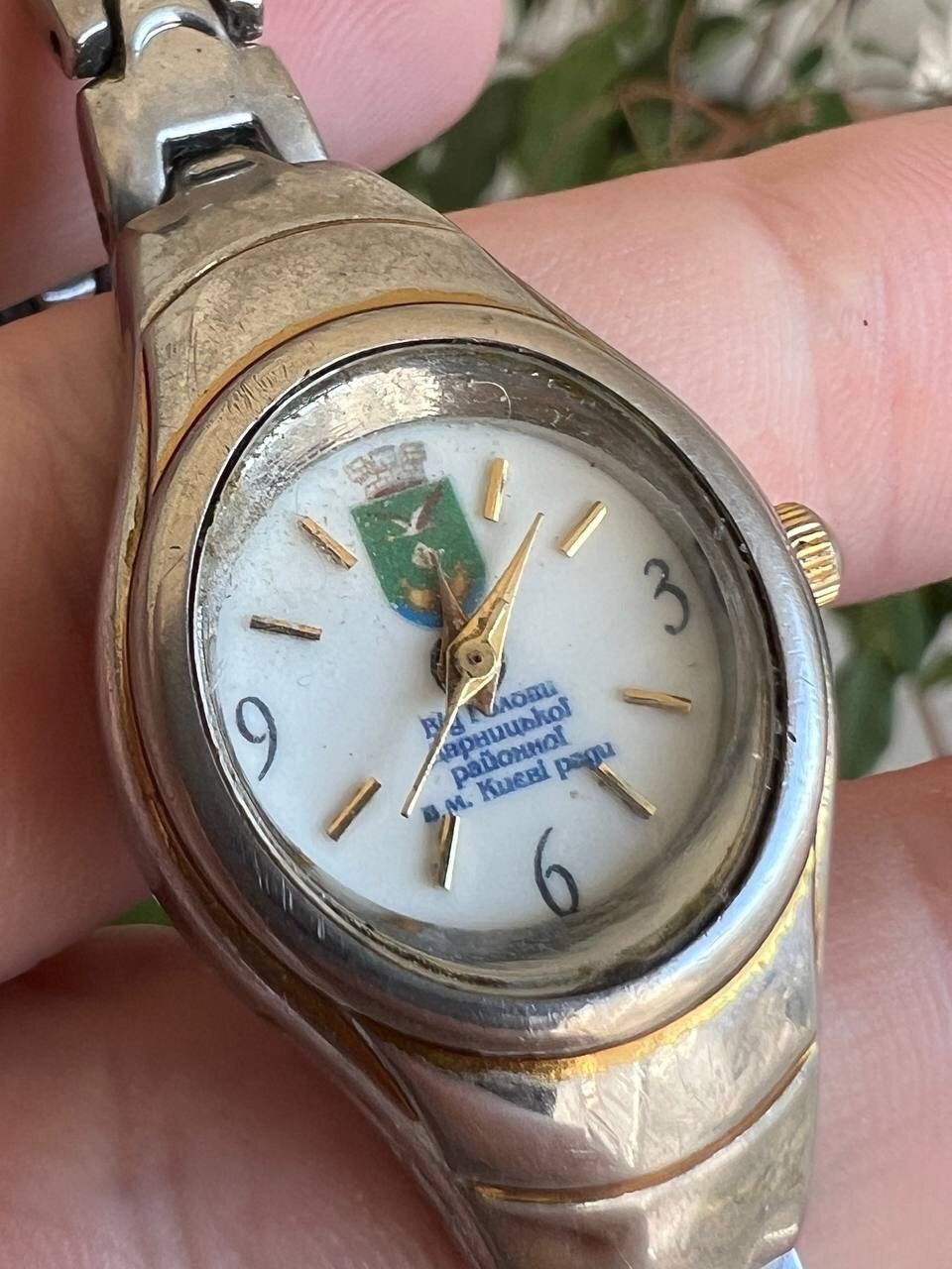 Japanese Brand × Jewelry × Vintage RETRO LADIES Japan Stylish Fashion Chrome Metallic Watch Size ONE SIZE - 5 Thumbnail