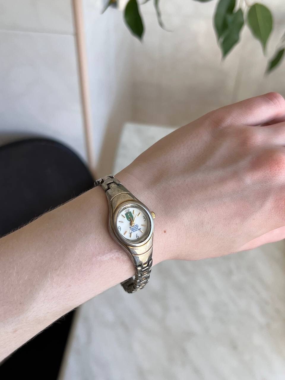 Japanese Brand × Jewelry × Vintage RETRO LADIES Japan Stylish Fashion Chrome Metallic Watch Size ONE SIZE - 3 Thumbnail