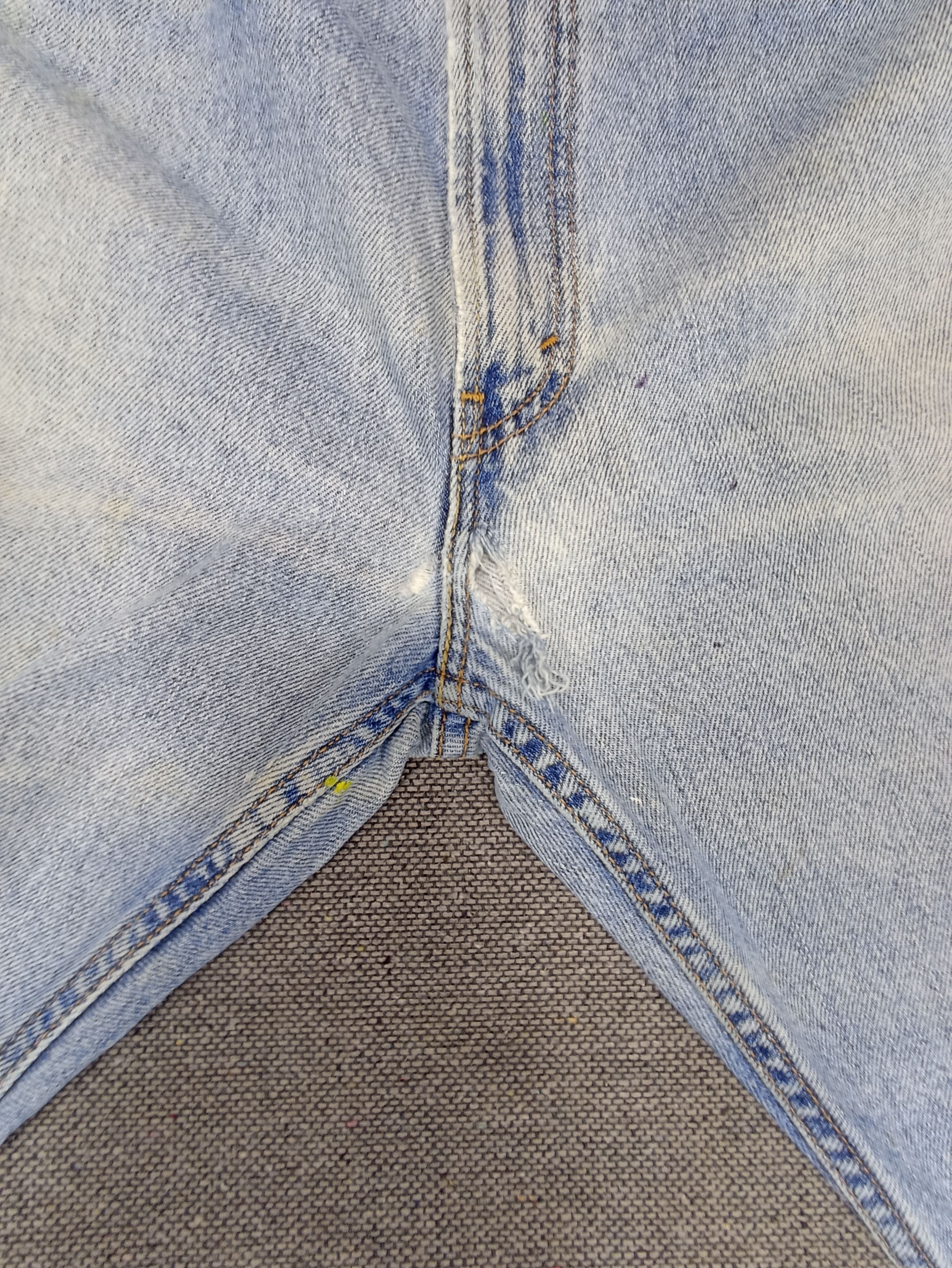 Jean × Levi's × Vintage Vintage Levis 505 Blue Wash Jeans - J126 Size US 36 / EU 52 - 8 Thumbnail