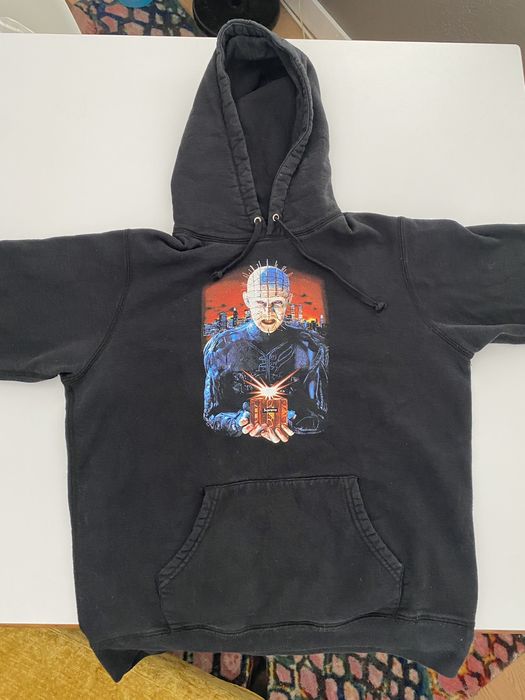 Supreme hellraiser hoodie hot sale