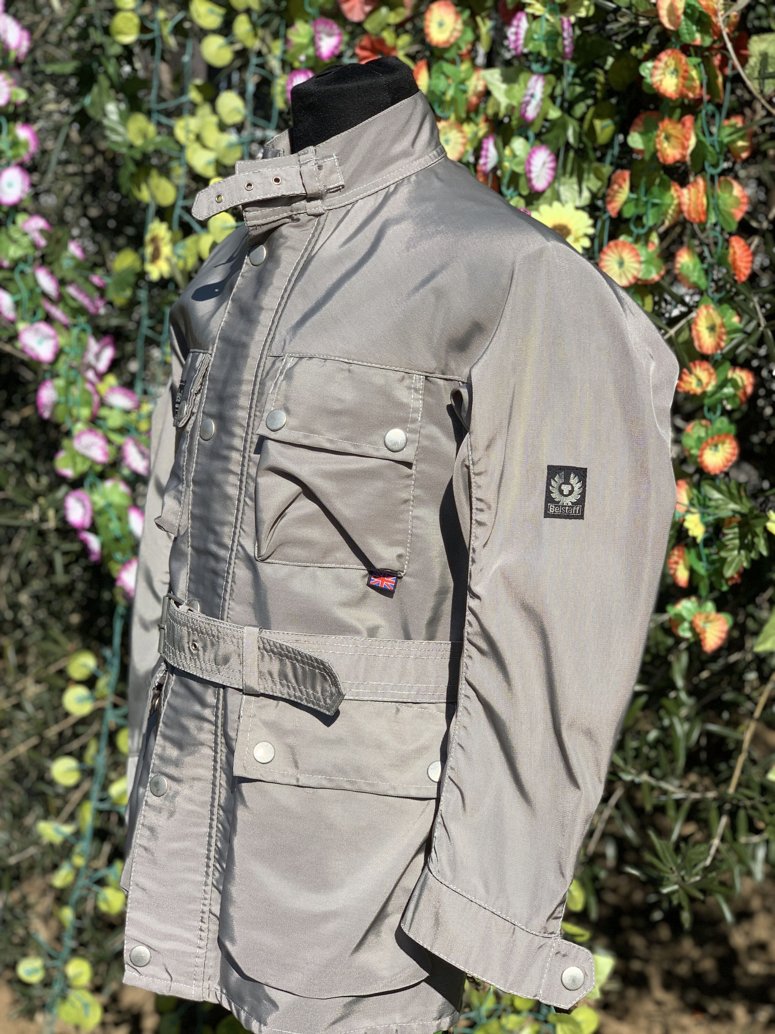 Belstaff Knit Belstaff Motorcycle Biker Light Coat Size 44 S Belted Size US S / EU 44-46 / 1 - 14 Thumbnail