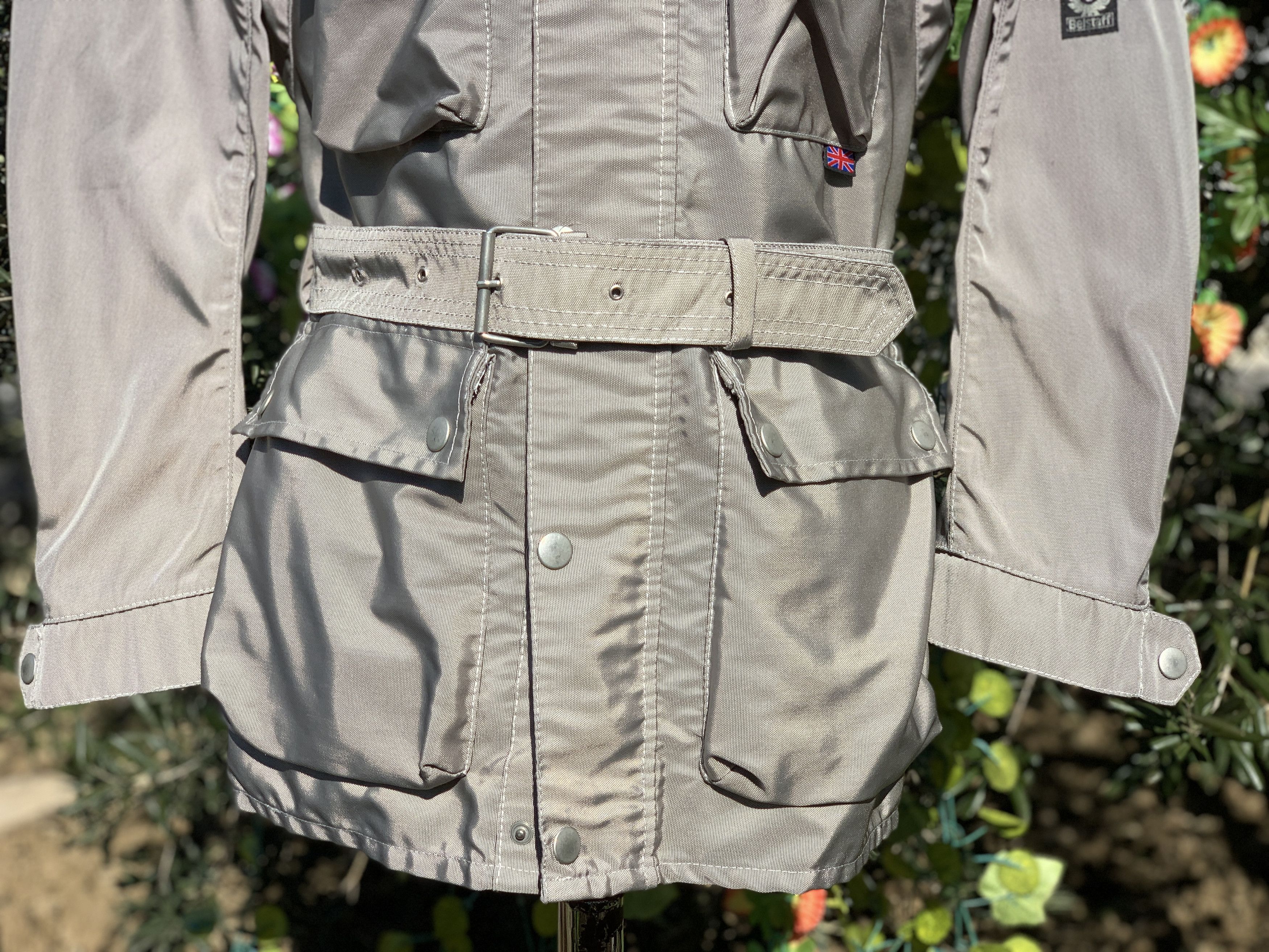 Belstaff Knit Belstaff Motorcycle Biker Light Coat Size 44 S Belted Size US S / EU 44-46 / 1 - 13 Thumbnail