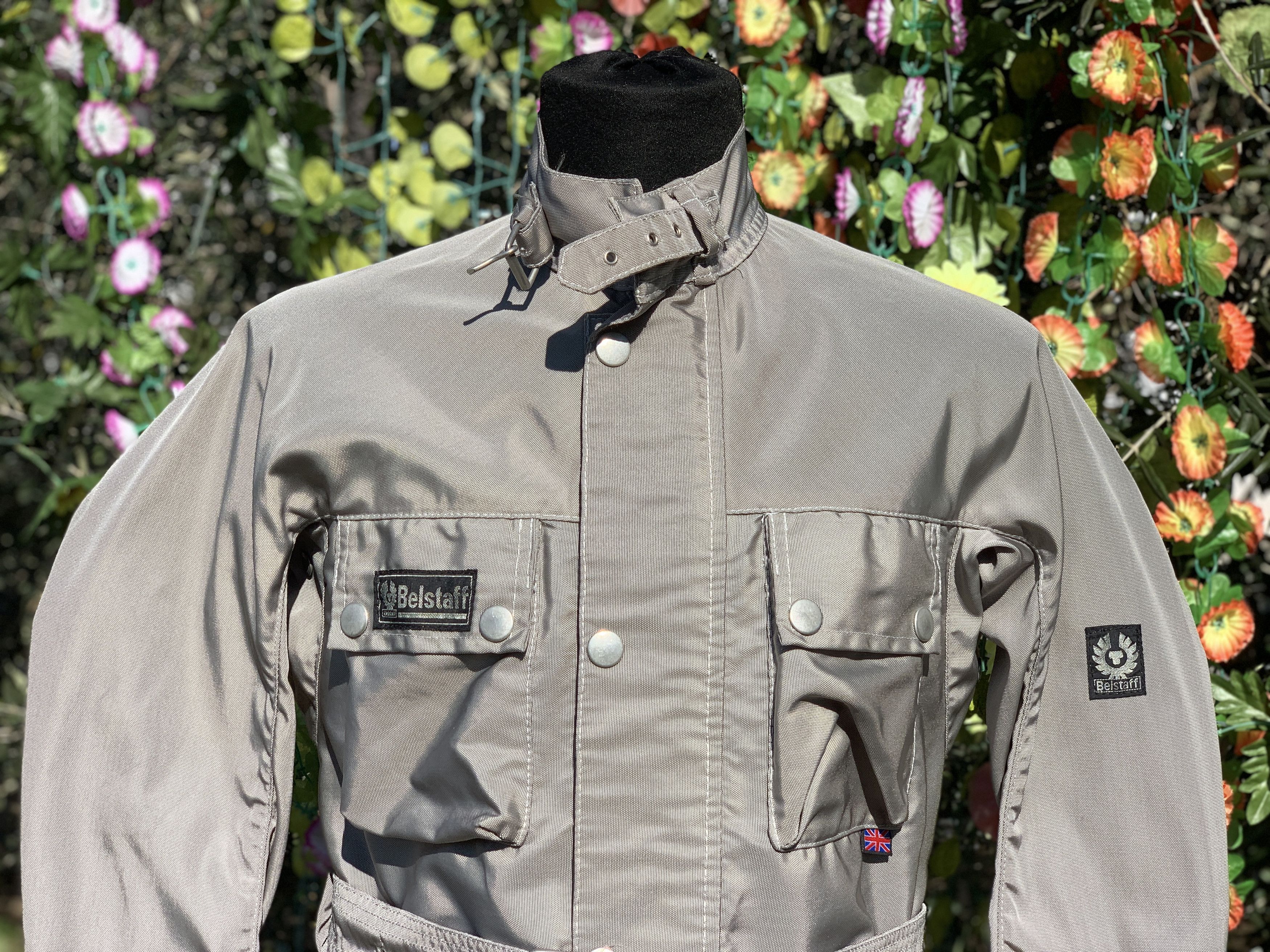 Belstaff Knit Belstaff Motorcycle Biker Light Coat Size 44 S Belted Size US S / EU 44-46 / 1 - 12 Thumbnail