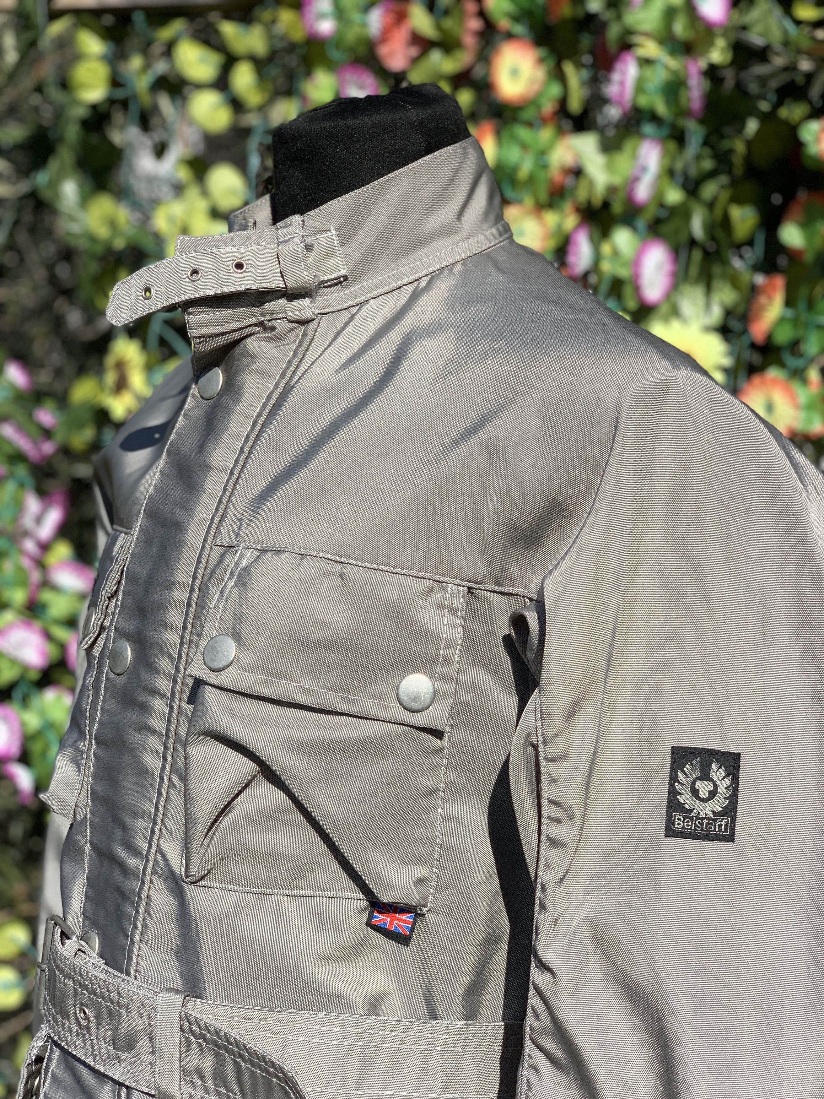 Belstaff Knit Belstaff Motorcycle Biker Light Coat Size 44 S Belted Size US S / EU 44-46 / 1 - 9 Thumbnail