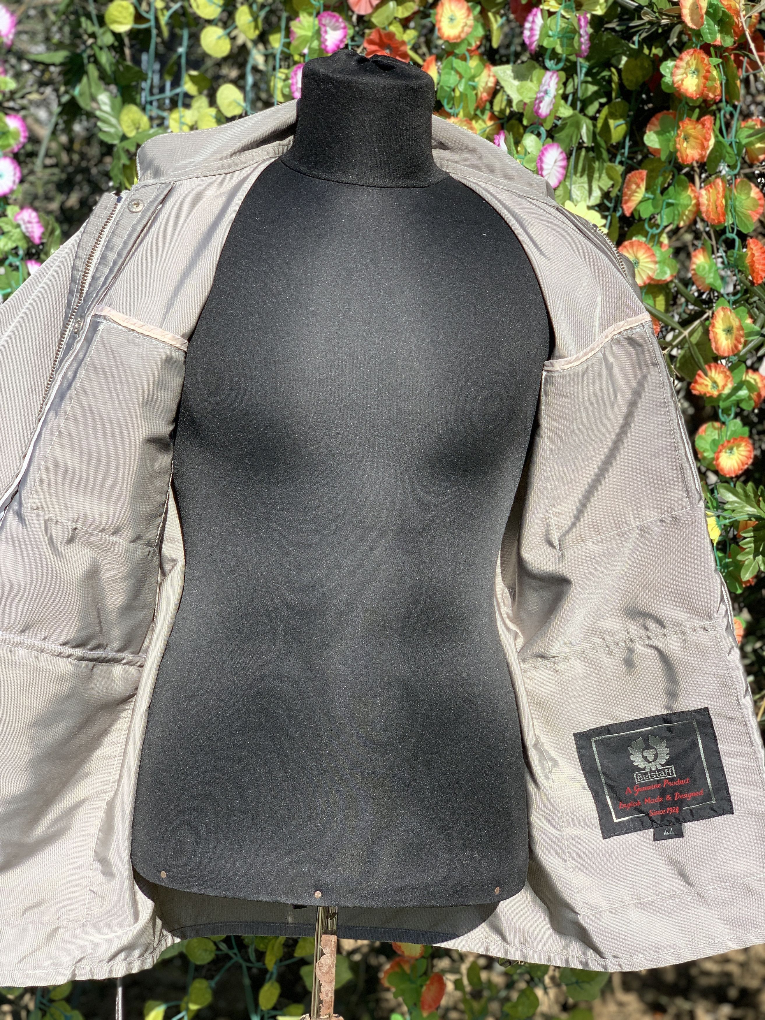 Belstaff Knit Belstaff Motorcycle Biker Light Coat Size 44 S Belted Size US S / EU 44-46 / 1 - 5 Thumbnail