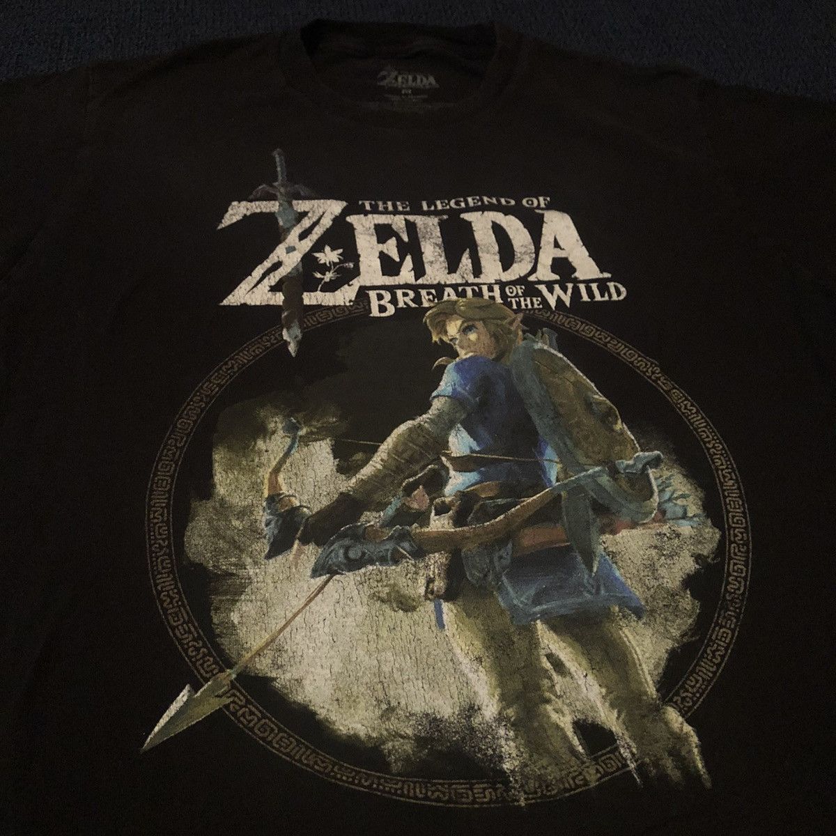 Nintendo Vintage The Legend of Zelda Breath of Wild Video Game Tee Size US M / EU 48-50 / 2 - 1 Thumbnail
