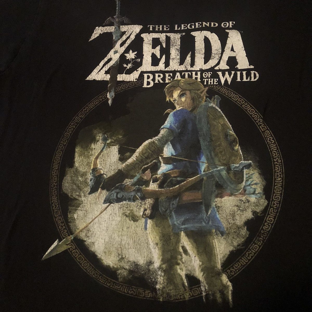 Nintendo Vintage The Legend of Zelda Breath of Wild Video Game Tee Size US M / EU 48-50 / 2 - 4 Thumbnail
