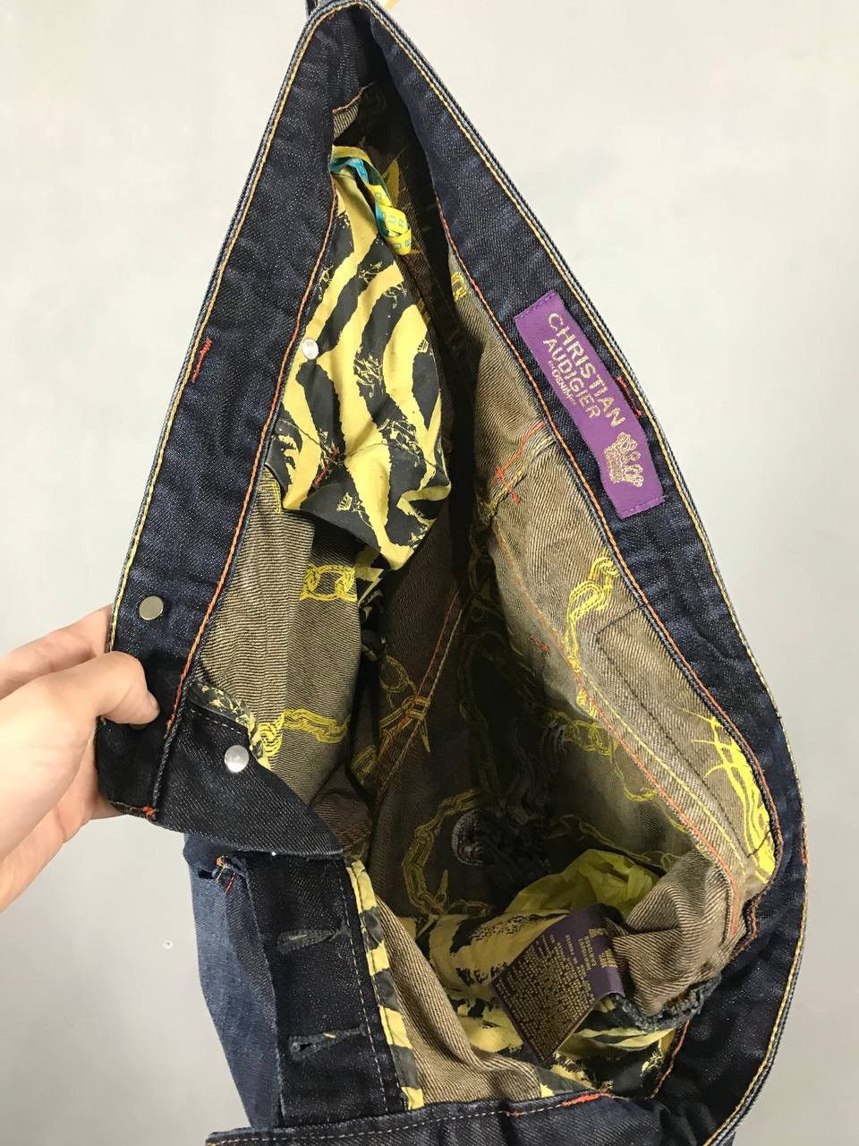 Christian Audigier Christian Audigier designer luxury streetwear denim jeans Size US 36 / EU 52 - 13 Thumbnail
