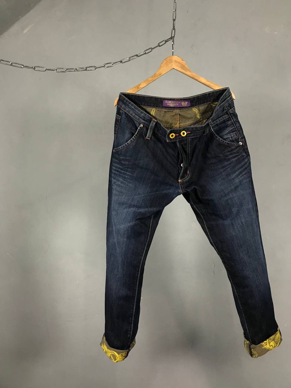Christian Audigier Christian Audigier designer luxury streetwear denim jeans Size US 36 / EU 52 - 8 Thumbnail