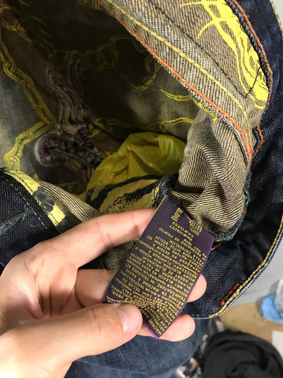 Christian Audigier Christian Audigier designer luxury streetwear denim jeans Size US 36 / EU 52 - 15 Thumbnail